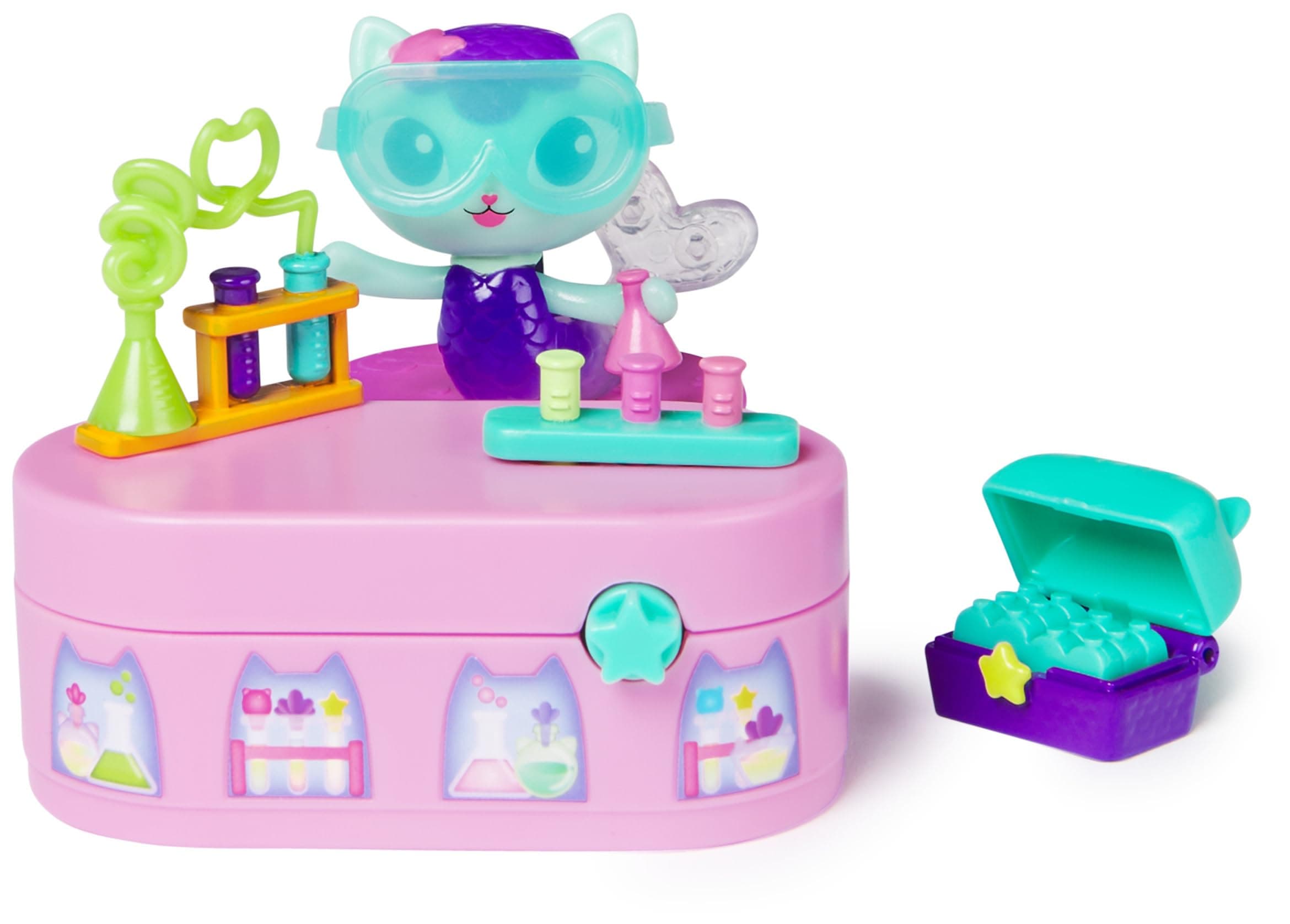 Gabby's Dollhouse Figure BobbleKittyMerCat PotionPack