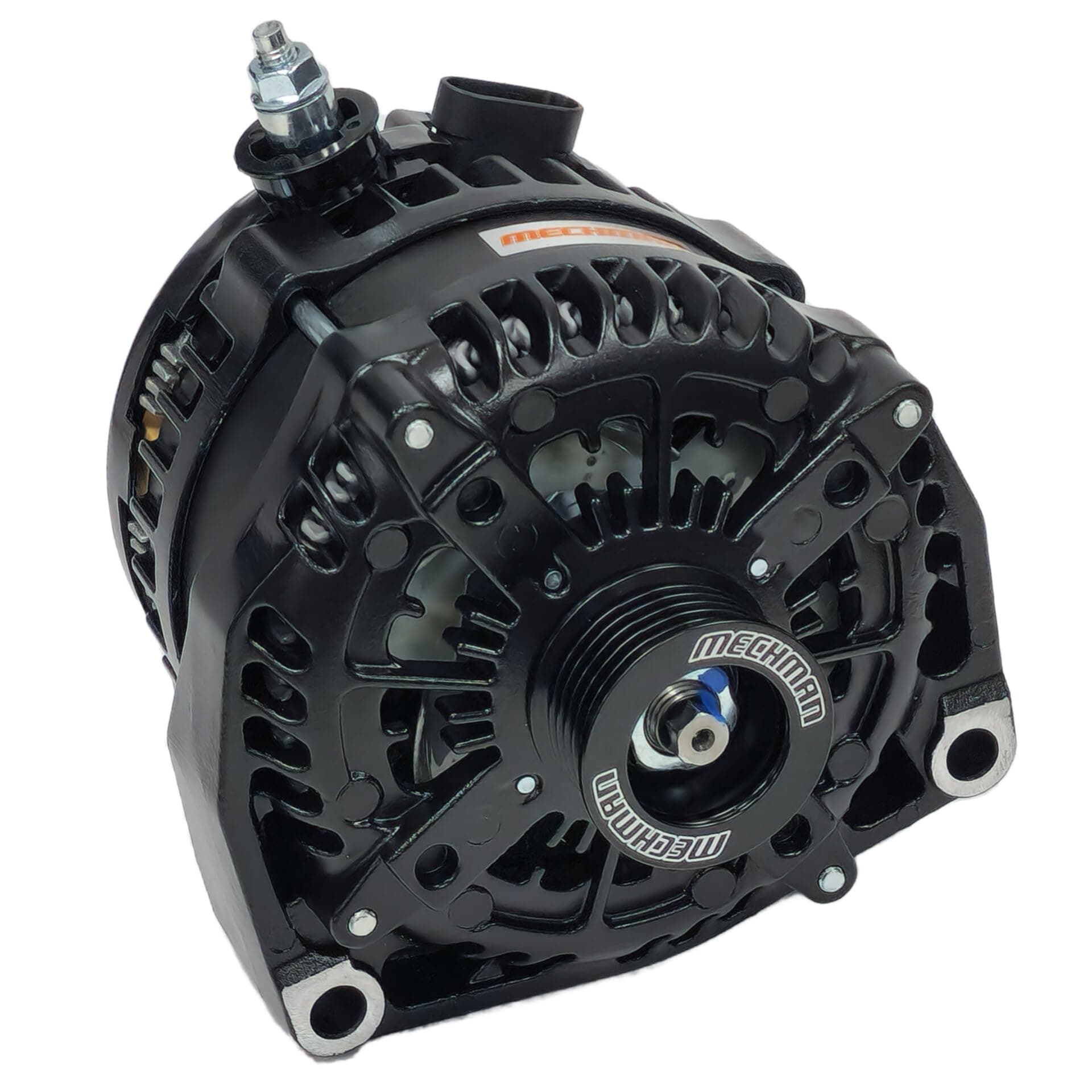 Mechman 390-Amp High Output Alternator 1996-2020 GM Truck/SUV 4.3L 4.8L 5.3L 5.7L 6.0L (Black)