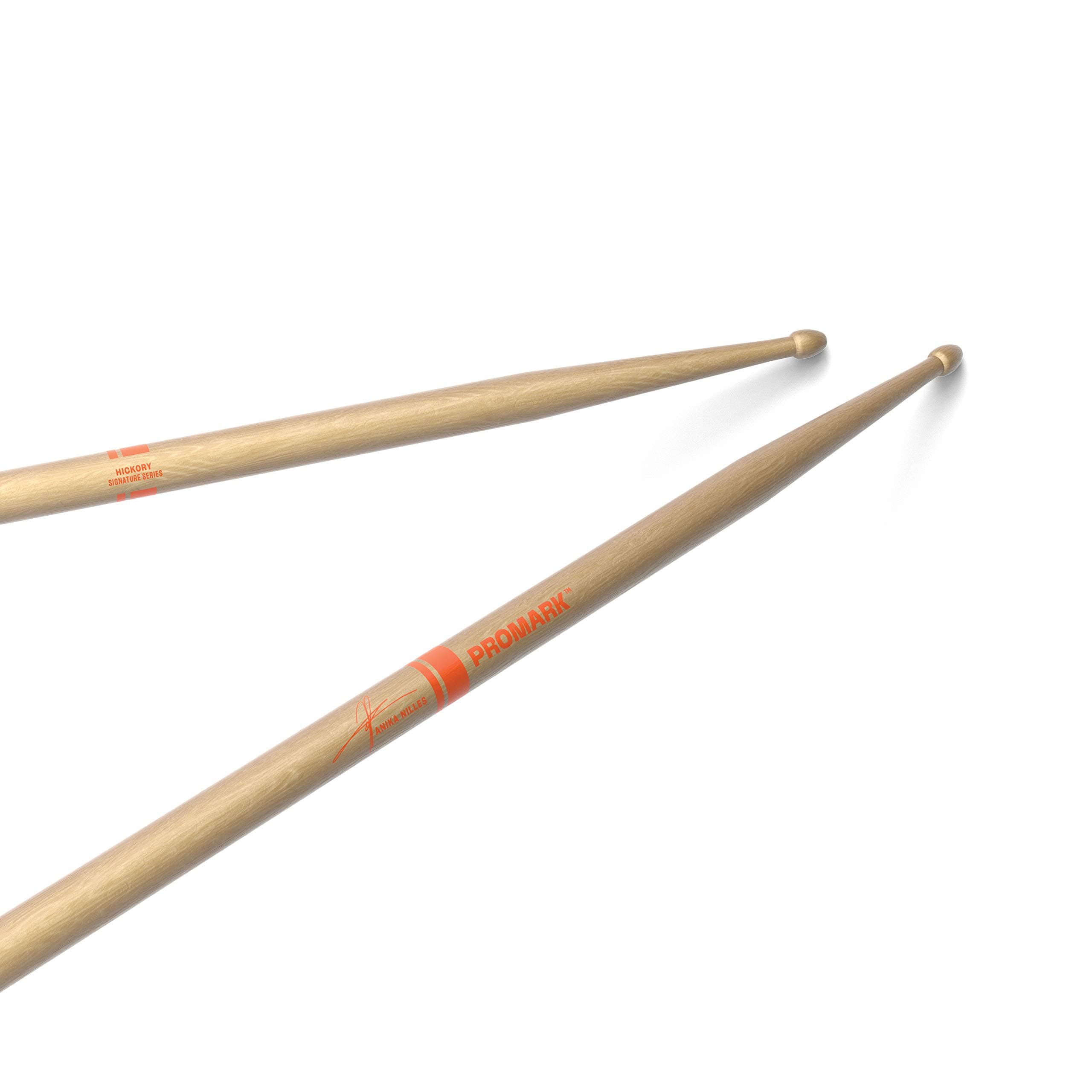 ProMarkAnika Nilles Hickory Drumstick, Wood Tip