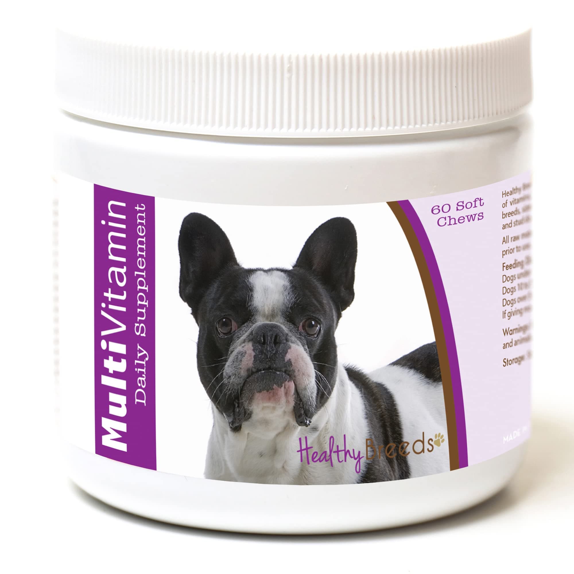 French Bulldog Multi-Vitamin Soft Chews 60 Count