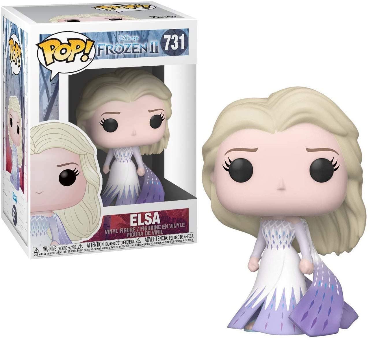 Funko Pop Disney: Frozen 2 - Elsa (Epilogue Dress), Action Figure - 46582