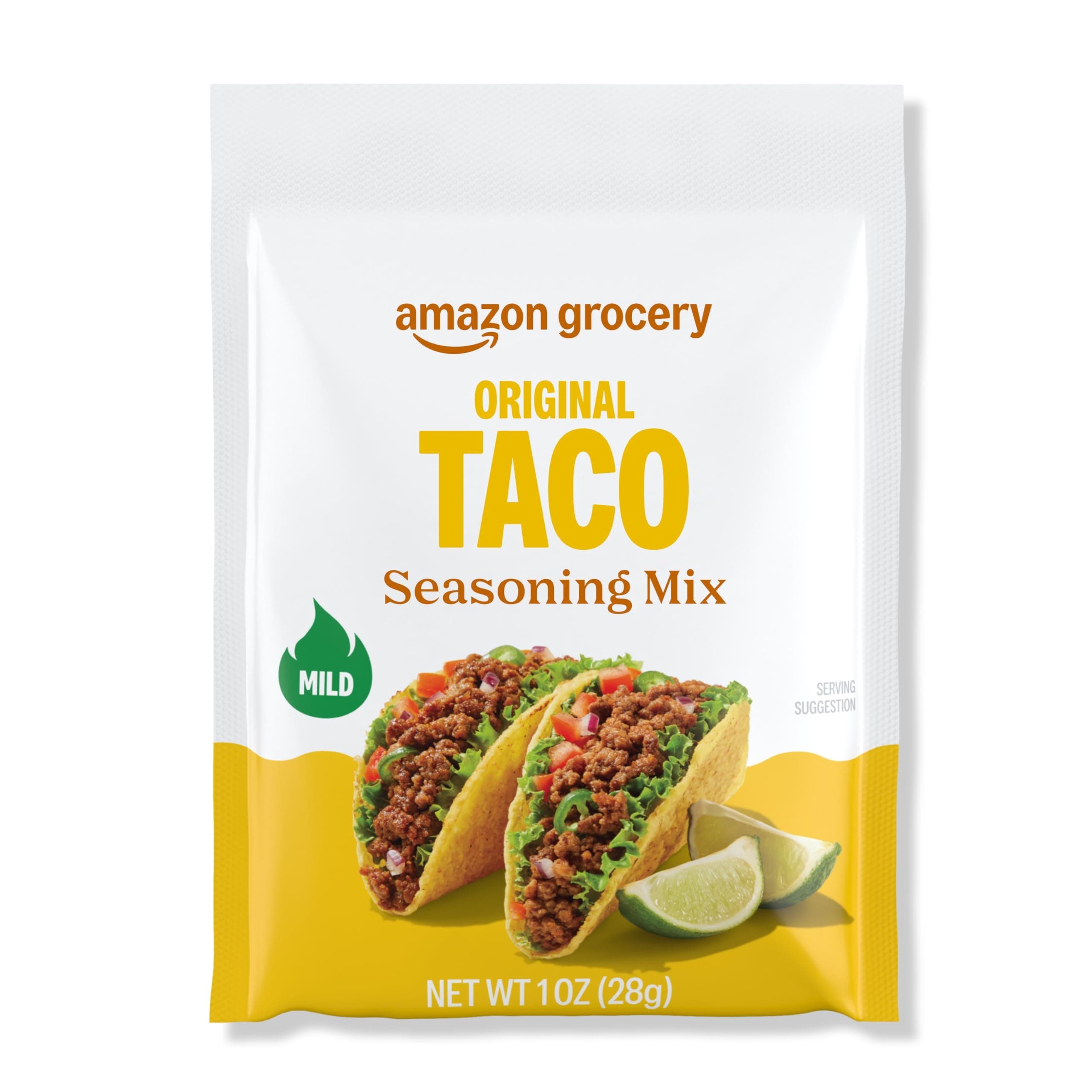 Amazon Grocery, Taco Seasoning Mix, Mild Heat, 1 Oz