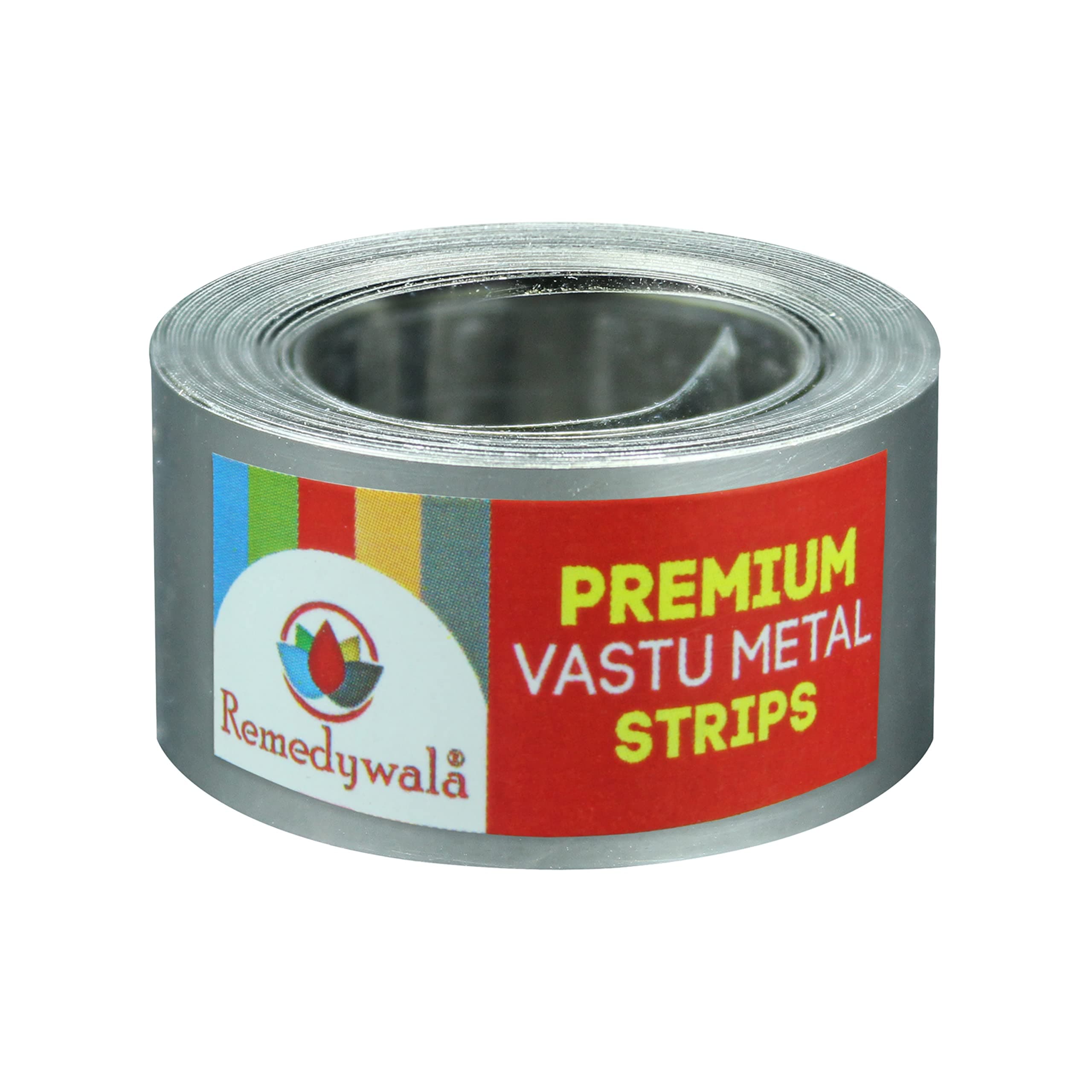 Remedywala Vastu Stainless Steel(304) Strip for Entrance Toilet Correction and Zone Balancing, Stainless Steel Strip (8 feet Approx,18mm Width, 0.2 mm Gauge, Silver) (1 Piece)