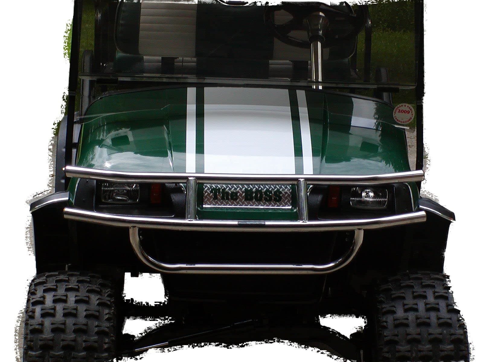 15" Hood and 9" Side Stripes Fit ALL YR & Model Golf Carts EZGO Club Car or Yamaha