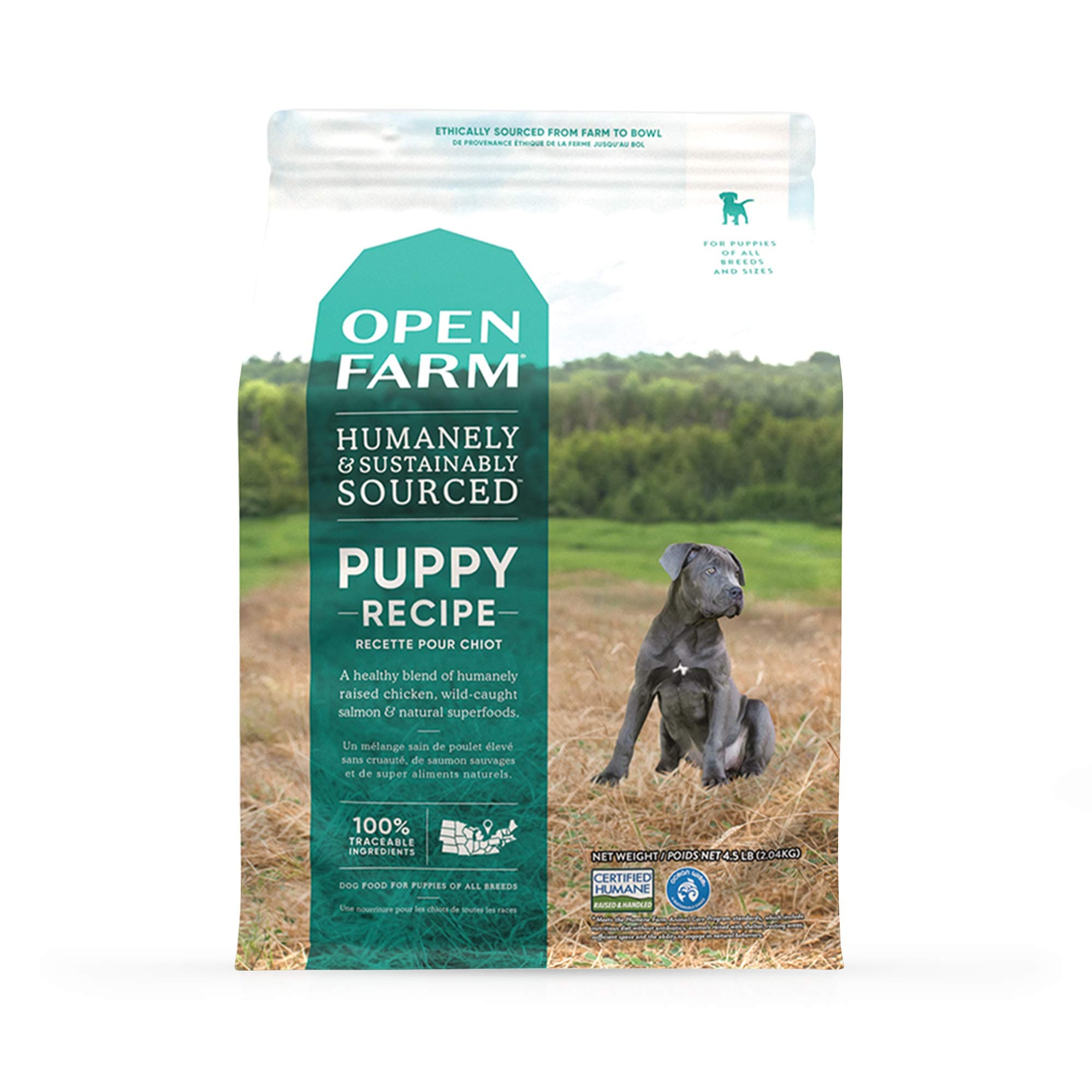 Grain-Free Dog Food (Puppy, 4.5 lbs)
