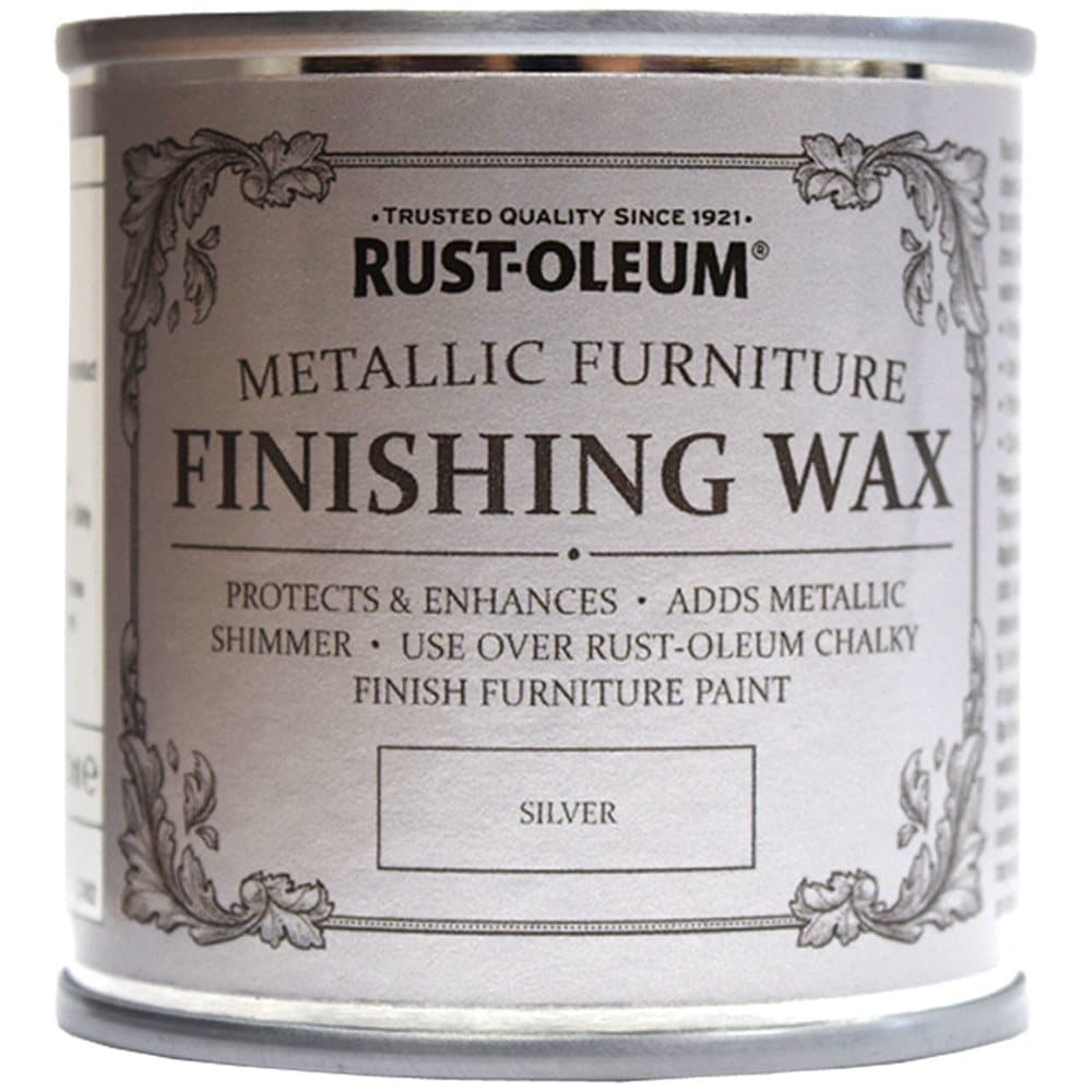 Rust-OleumMetallic Furniture Finishing Wax 125ml (Silver)