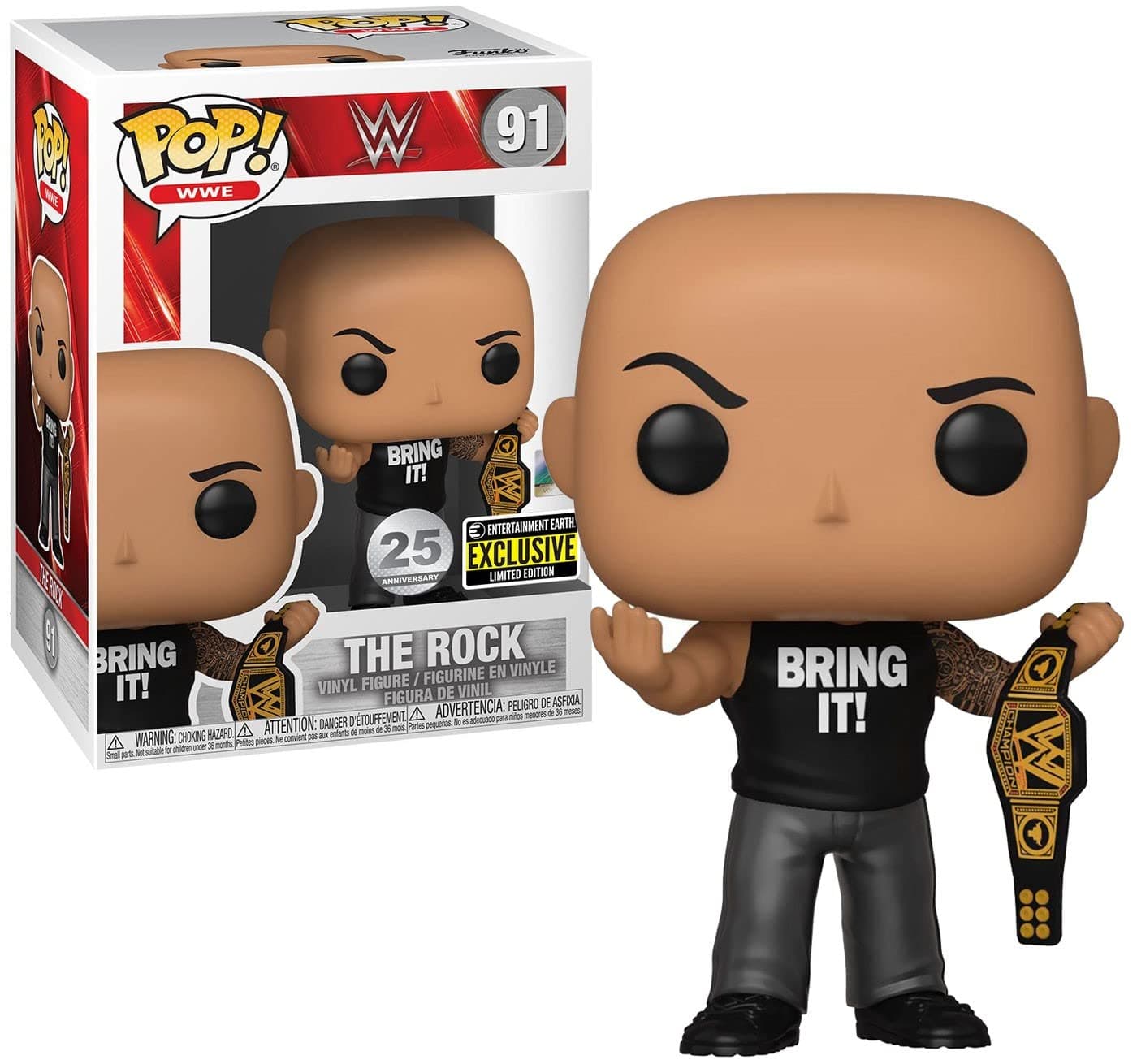 The Rock #91 25th Anniversary Exclusive