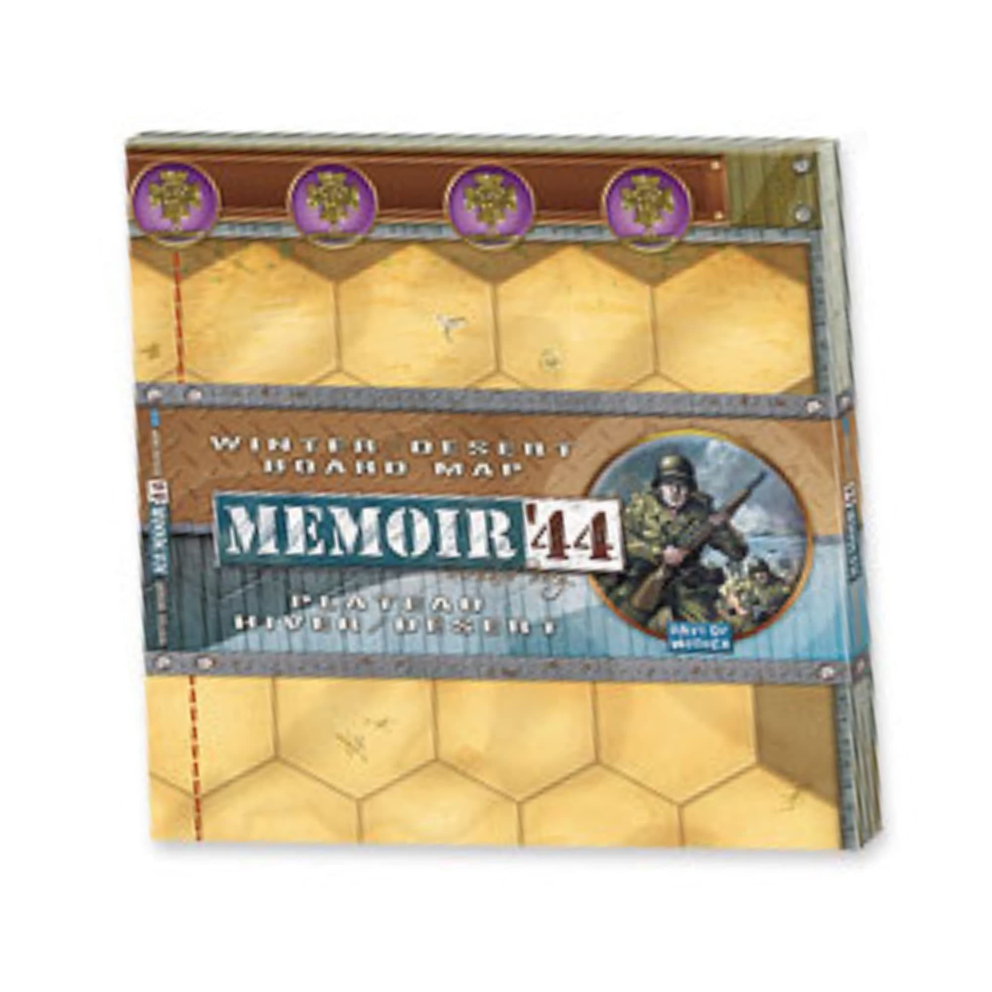 Asmodée Days of Wonder Memoir '44 Expansion: Winter Desert Board Map, multicoloured, dow 7304