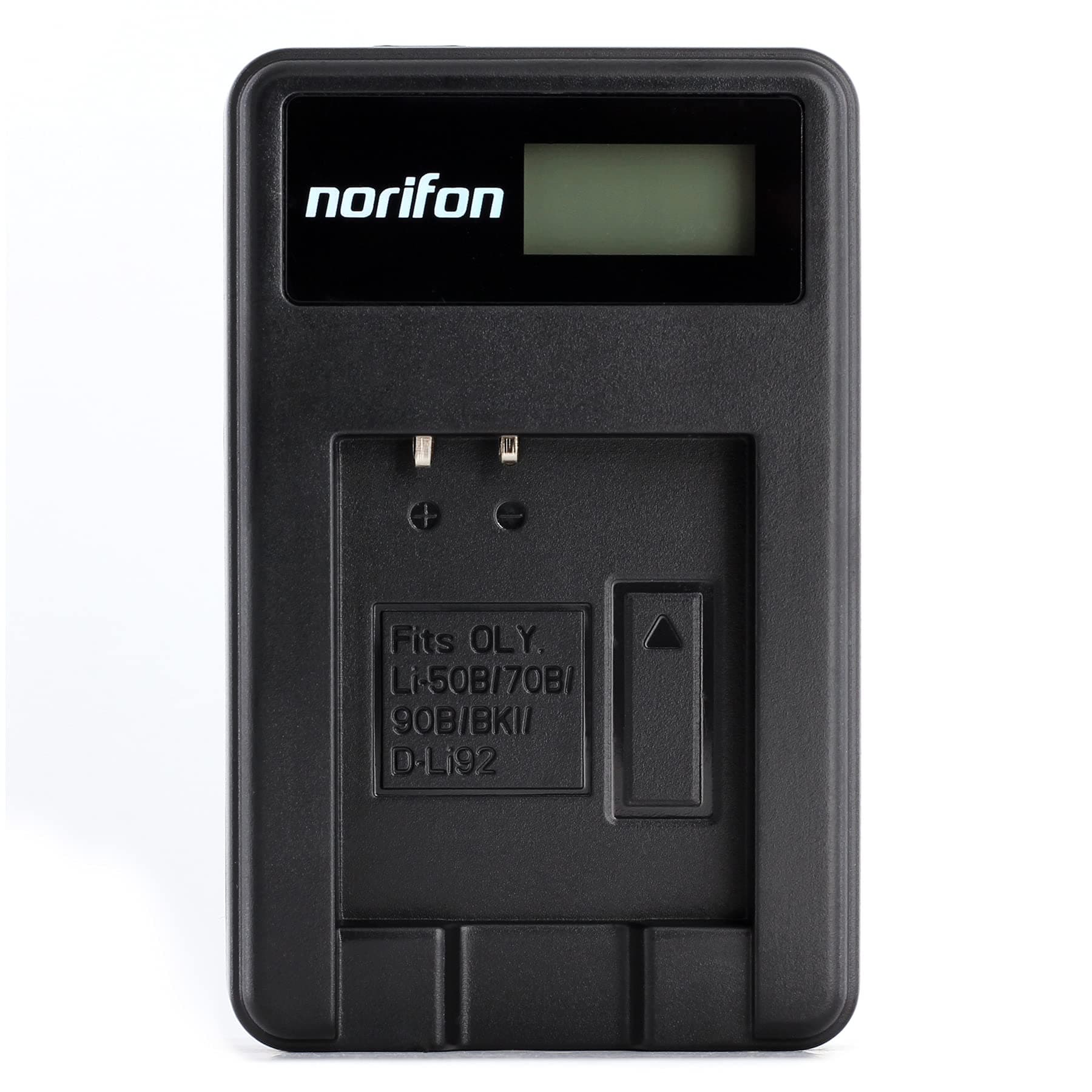 Norifon NP-BK1 LCD USB Charger for Sony Cyber-Shot DSC-S750, DSC-S780, DSC-S950, DSC-S980, DSC-W180, DSC-W190, DSC-W370, MHS-PM5, Webbie HD, Webbie MHS-PM1 Camera and More