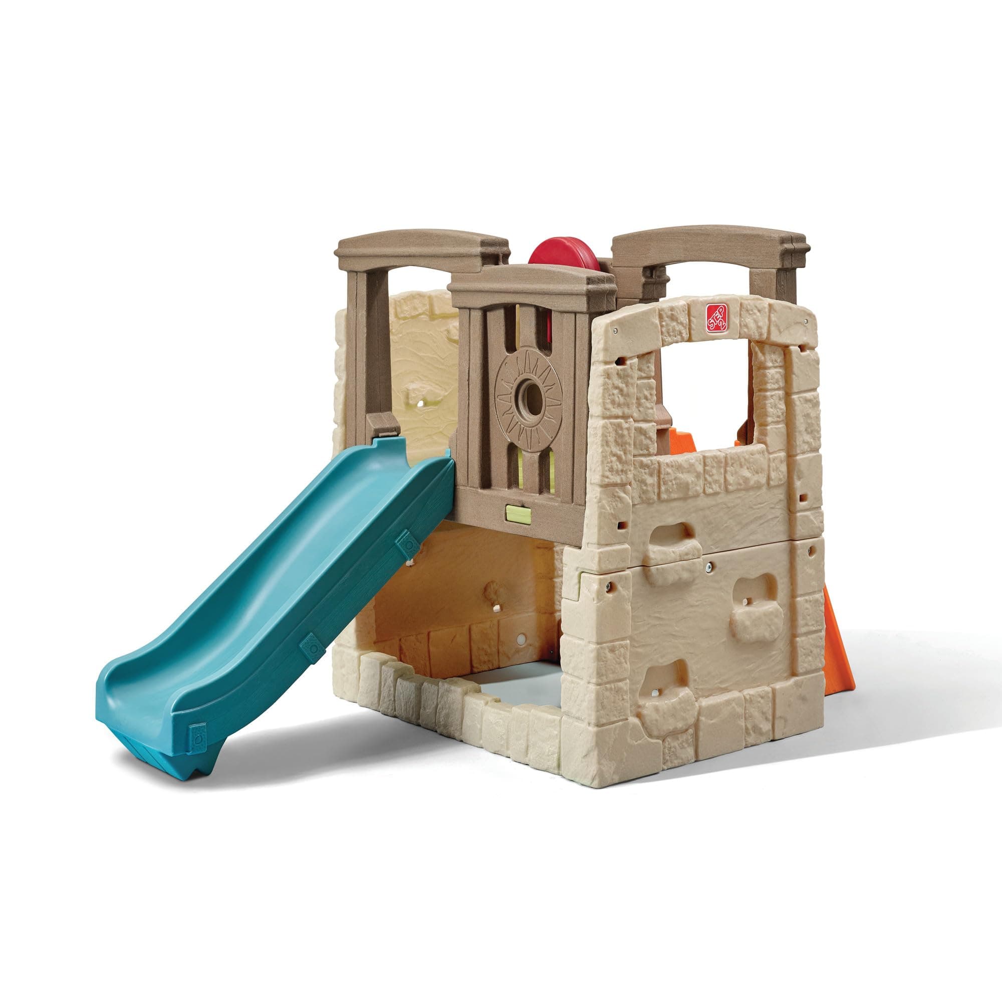 Woodland Climber II Kids Playset, Ages 2 –6 Years Old, Toddler Slide and Climbing Wall, Outdoor Playground for Backyard, Sturdy Plastic Frame, Easy Set Up