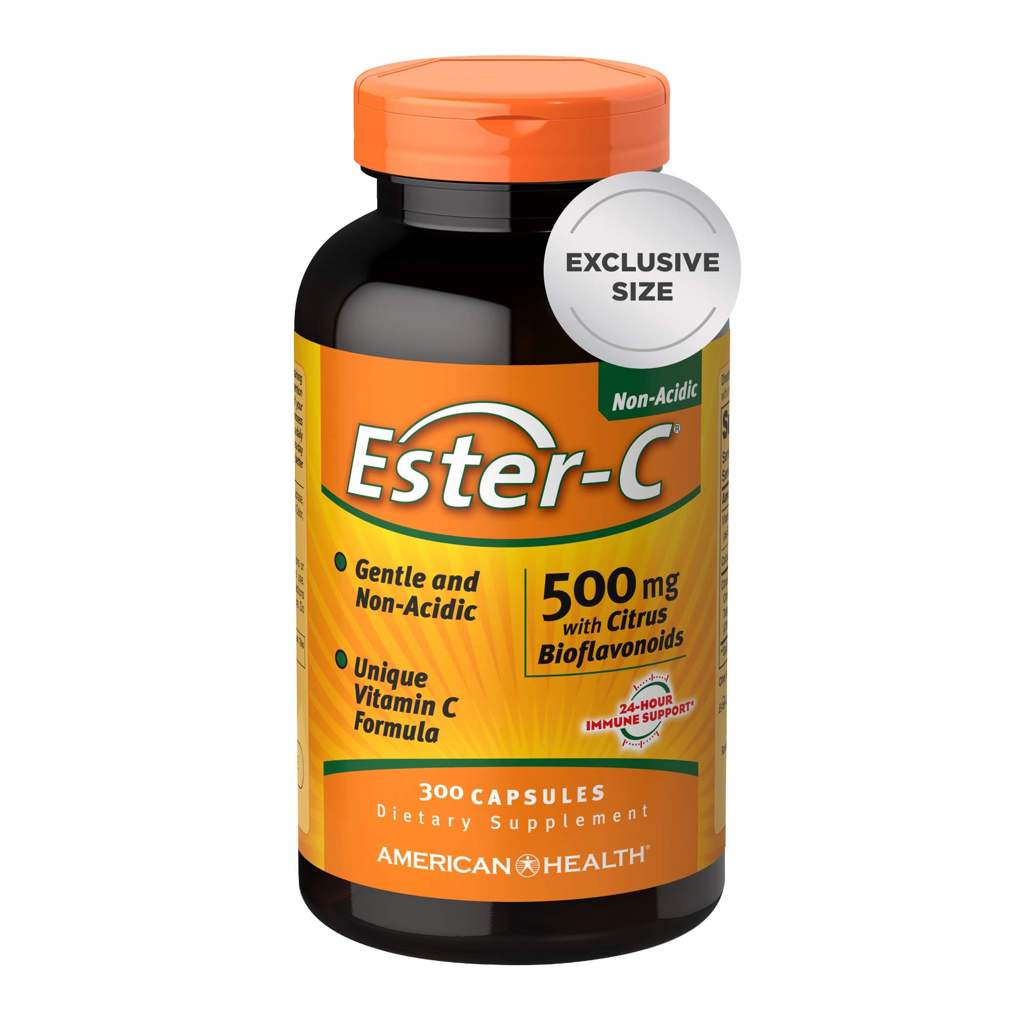 Ester-C 500 mg with Citrus Bioflavonoids Capsules, 300 Count