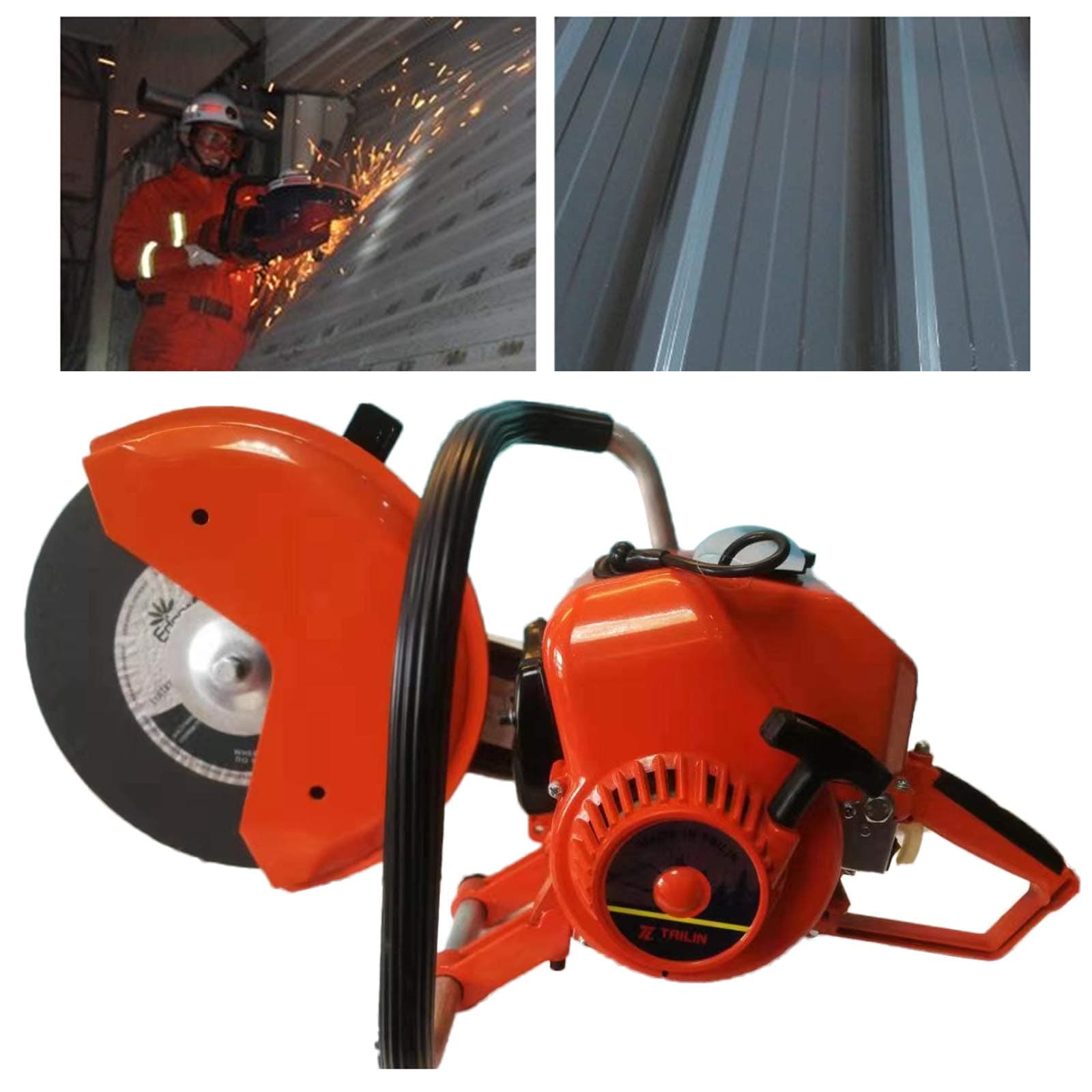 Concrete Cutting Machine Concrete Saw Circular Saw Fire Toothless Saw Concrete Cutter 10000rpm