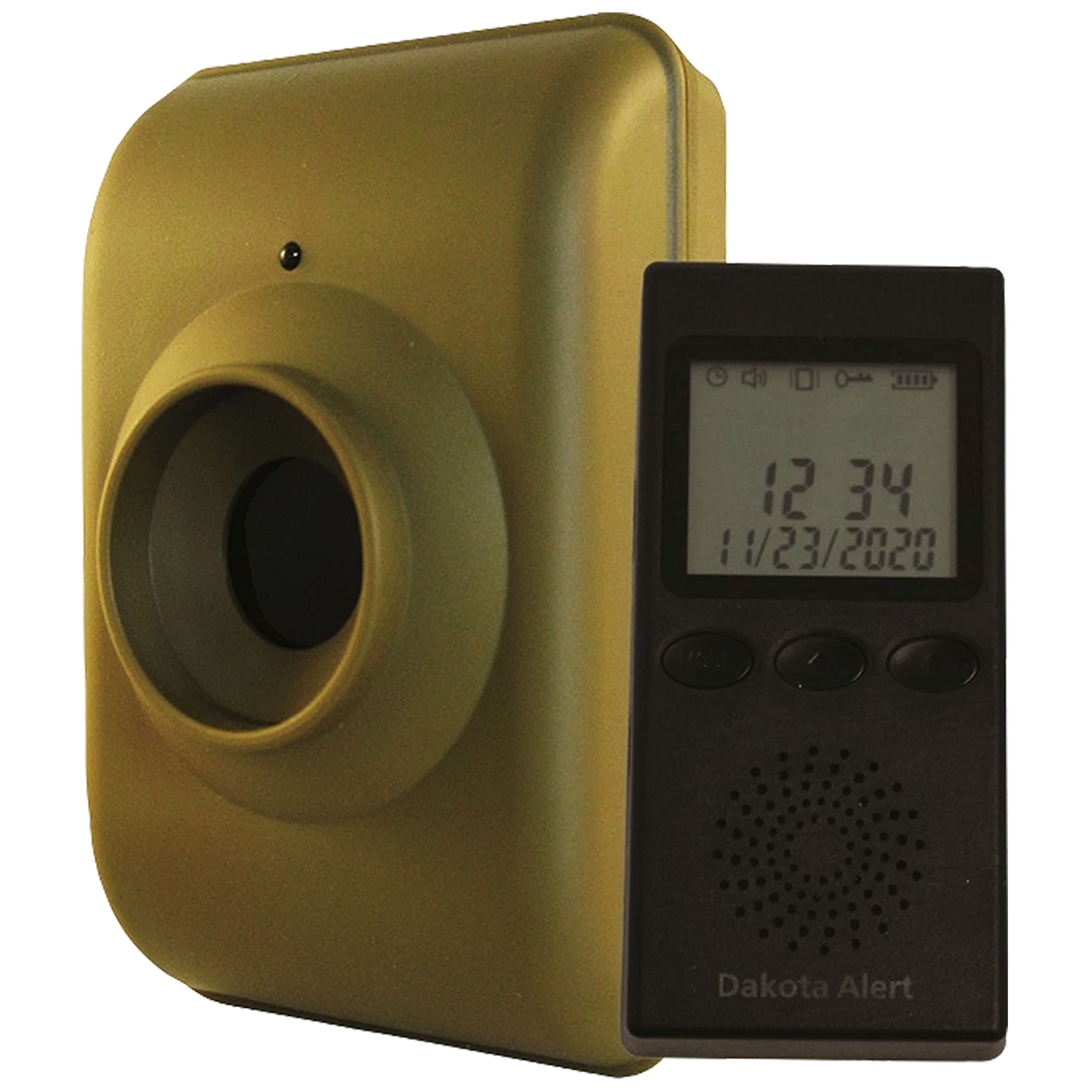 MTPR-4000 Perimeter Alarm System | Combines DCMT-4000 Motion Detection Transmitter & PR-4000 Portable Receiver | Wireless Driveway Alarm System for Homeowners, Business Owners & Hunters