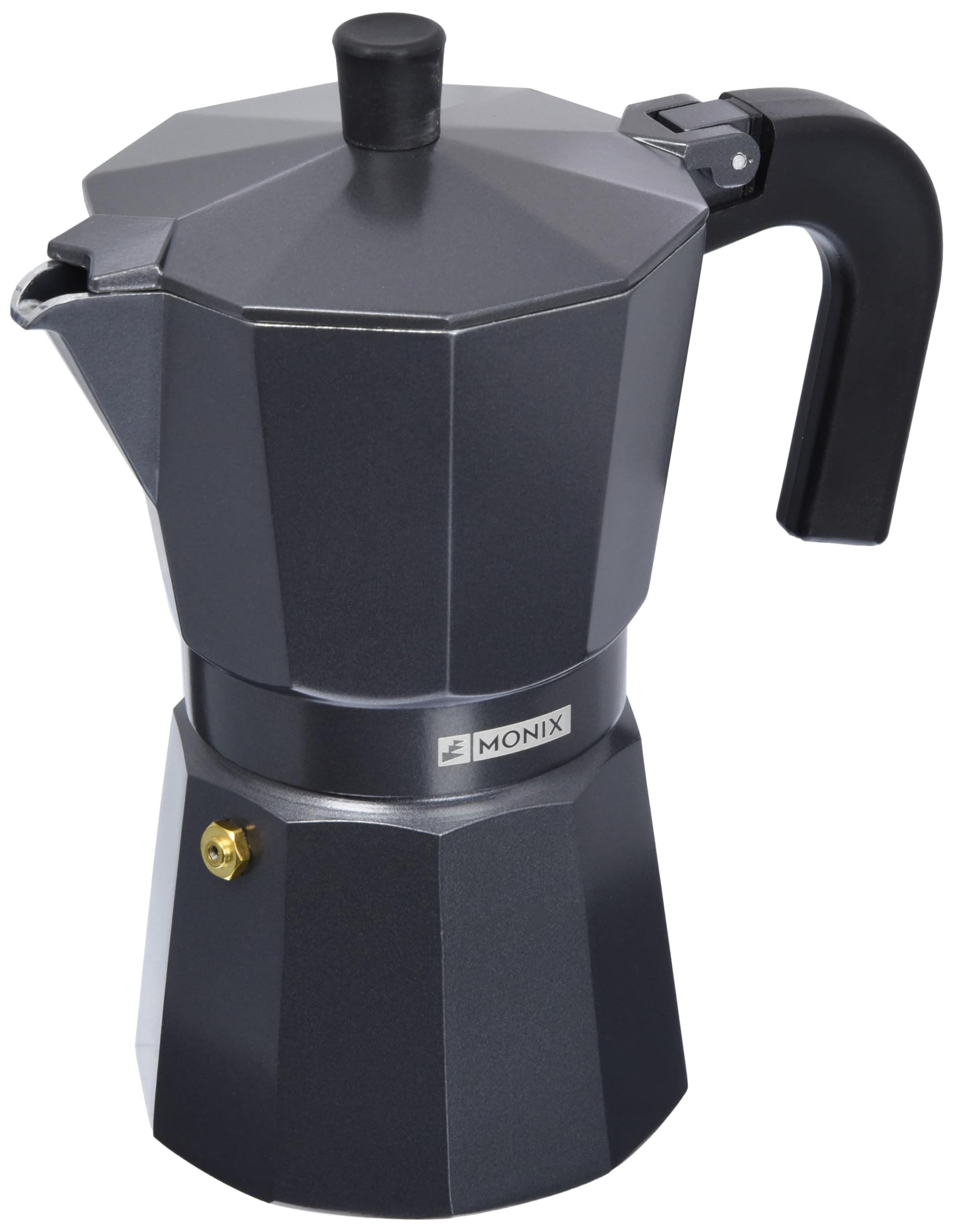 Braisogona Monix Vitro Noir - Coffee Maker, 6 Cups, Black
