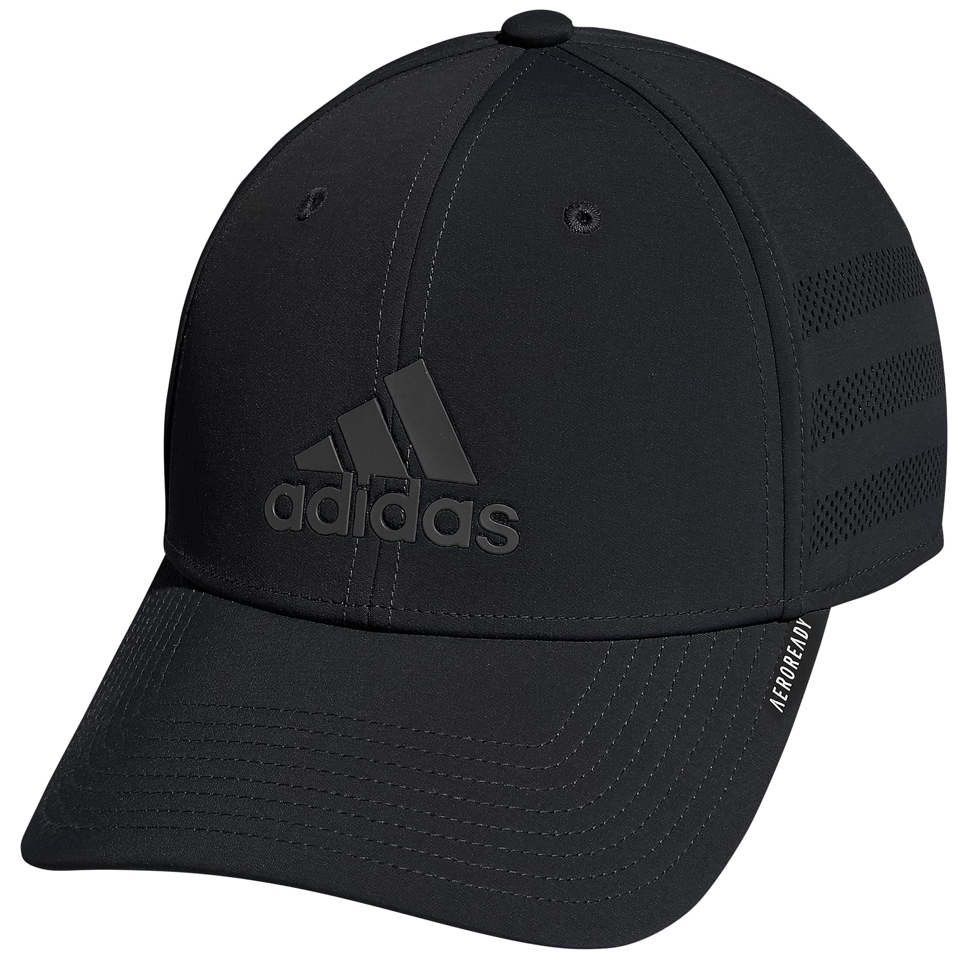 adidas mens Gameday 3 Structured Stretch Fit Cap Structured Headwear (pack of 1)