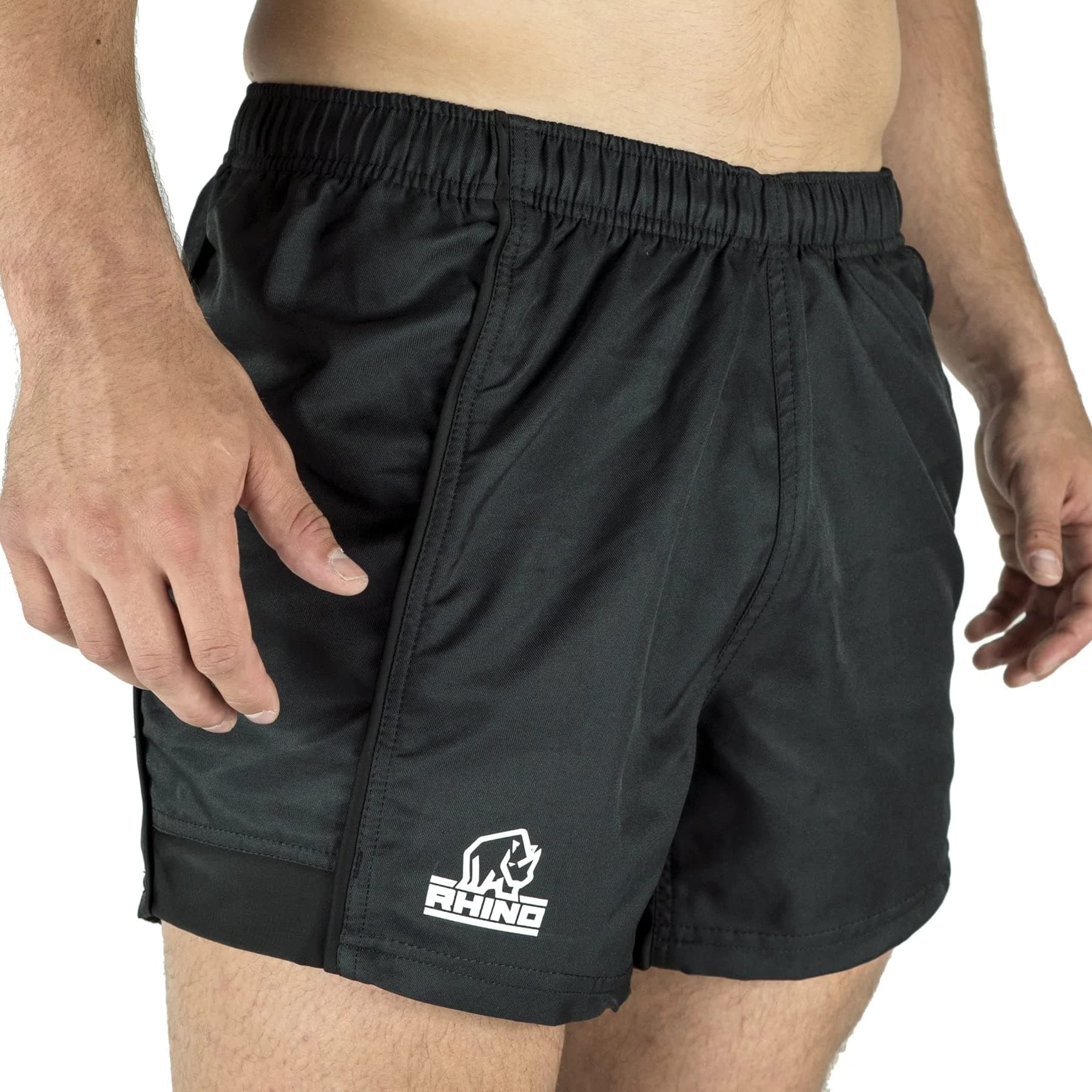 RHINO RUGBYFitted Stretch Performance Game Day Shorts