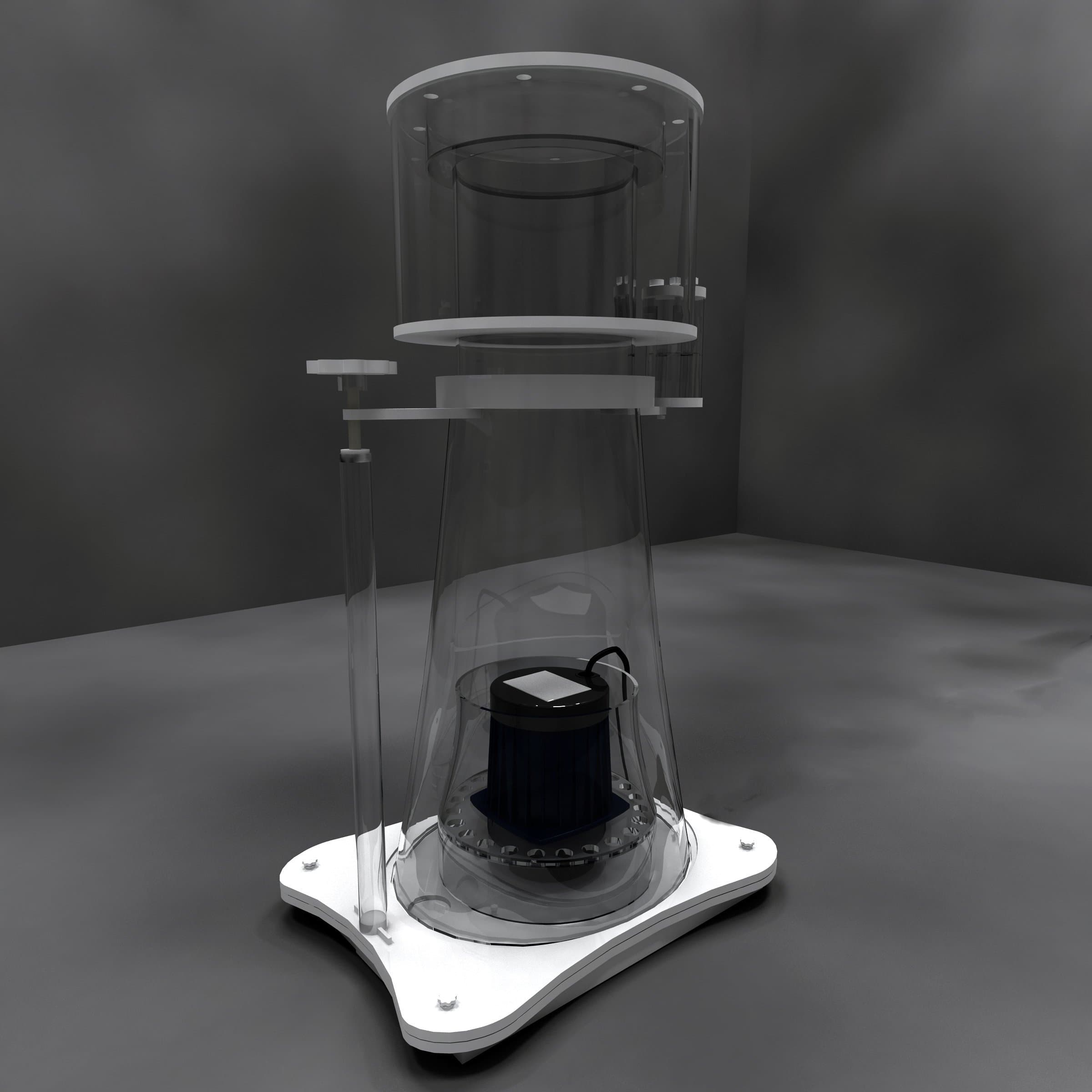 SKIMZ SV253 Oval DC-Series - In Sump Protein Skimmer with DC Pump