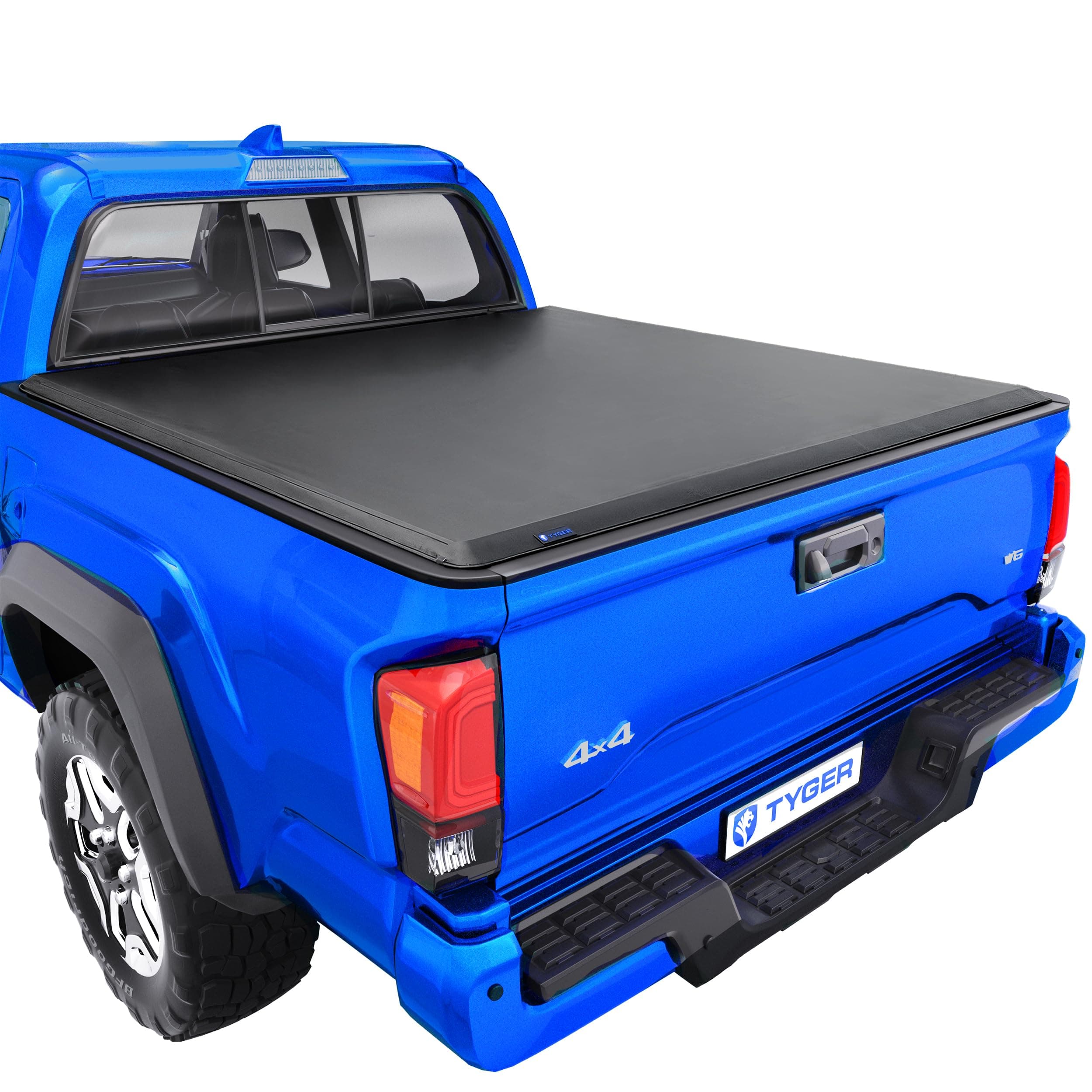 T1 Soft Roll-up Truck Bed Tonneau Cover Compatible with 2016-2023 Toyota Tacoma | 5' (60") Bed | TG-BC1T9044