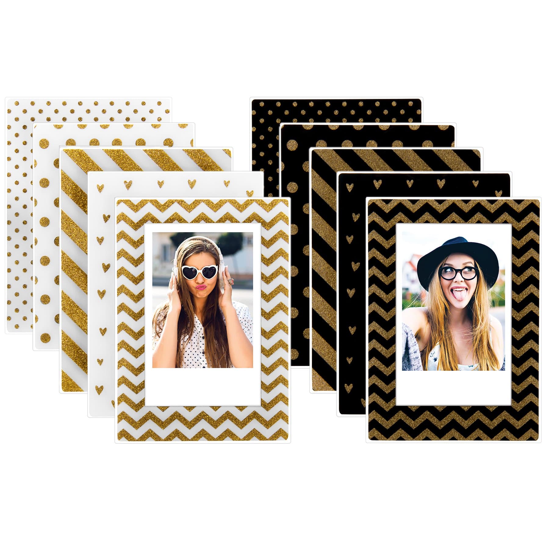 Magnetic Photo Frames for Instax Mini Film - Pack of 10 Frames