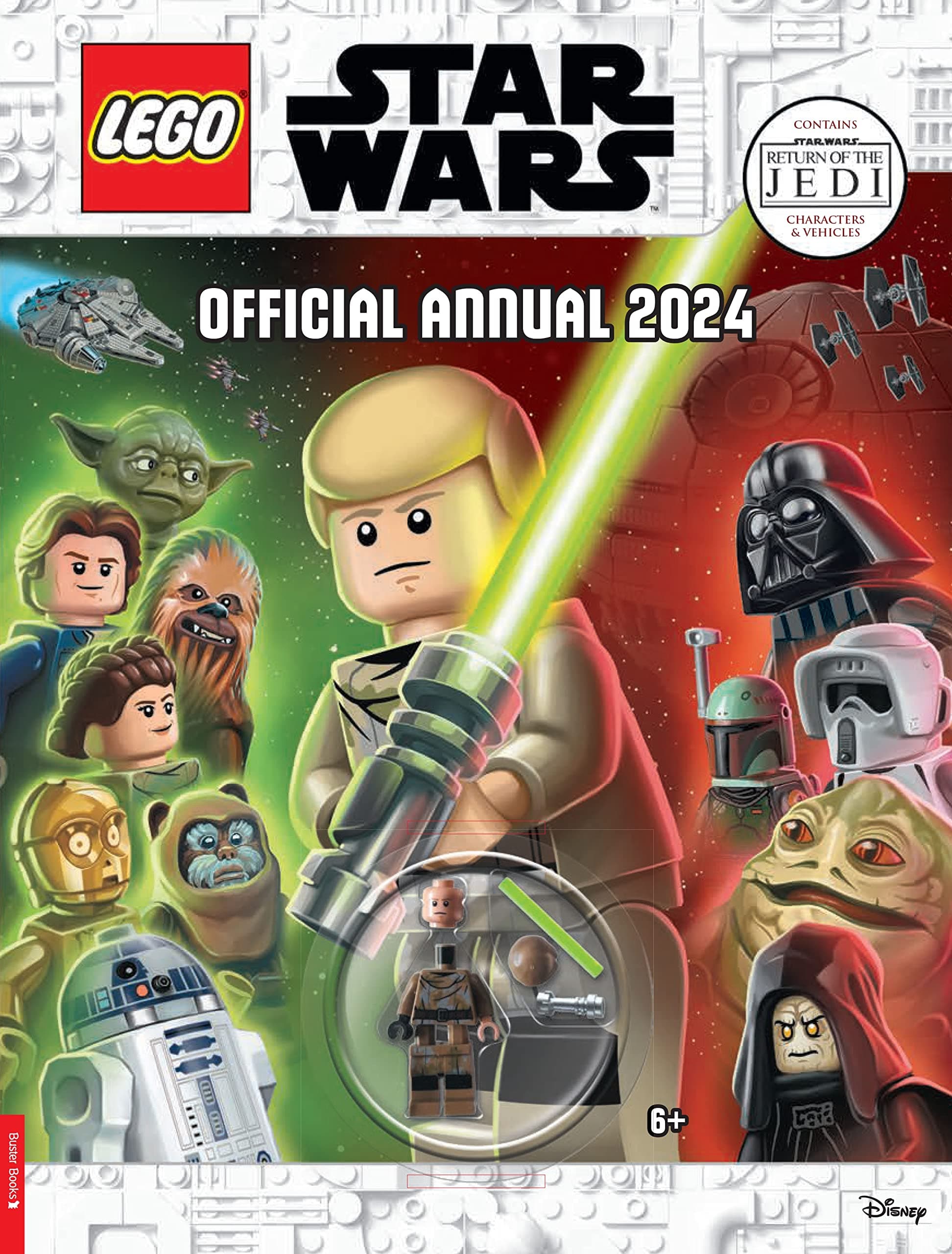 LEGO (R) Star Wars (TM): Return of the Jedi: Official Annual 2024 (with Luke Skywalker minifigure and lightsaber): To Try Before You Die Hardcover – 31 August 2023