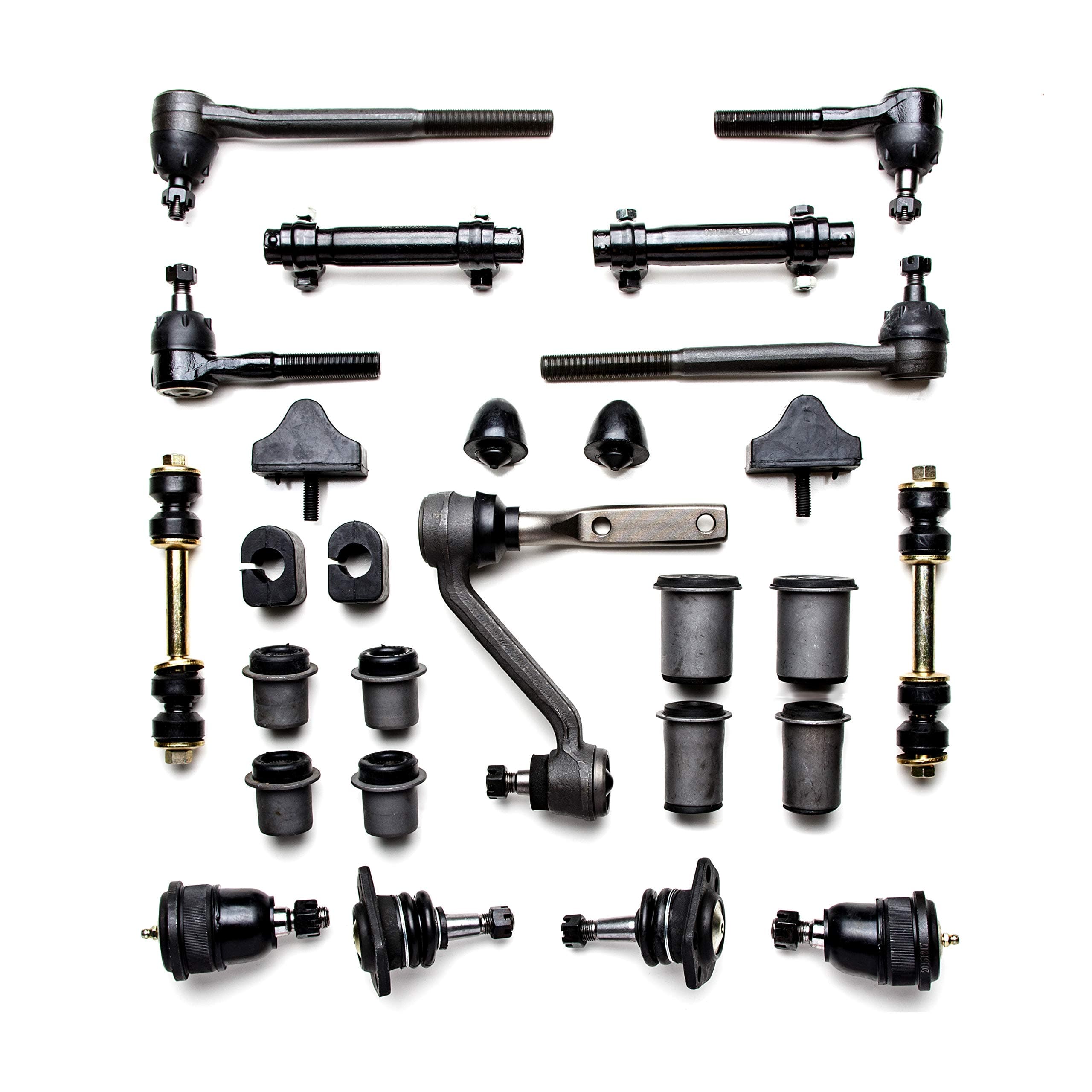 Front End Suspension Rebuild Kit Compatible with Chevrolet Camaro OEM Spec Replacements (YEARS: 1967 w/Idler Arm)