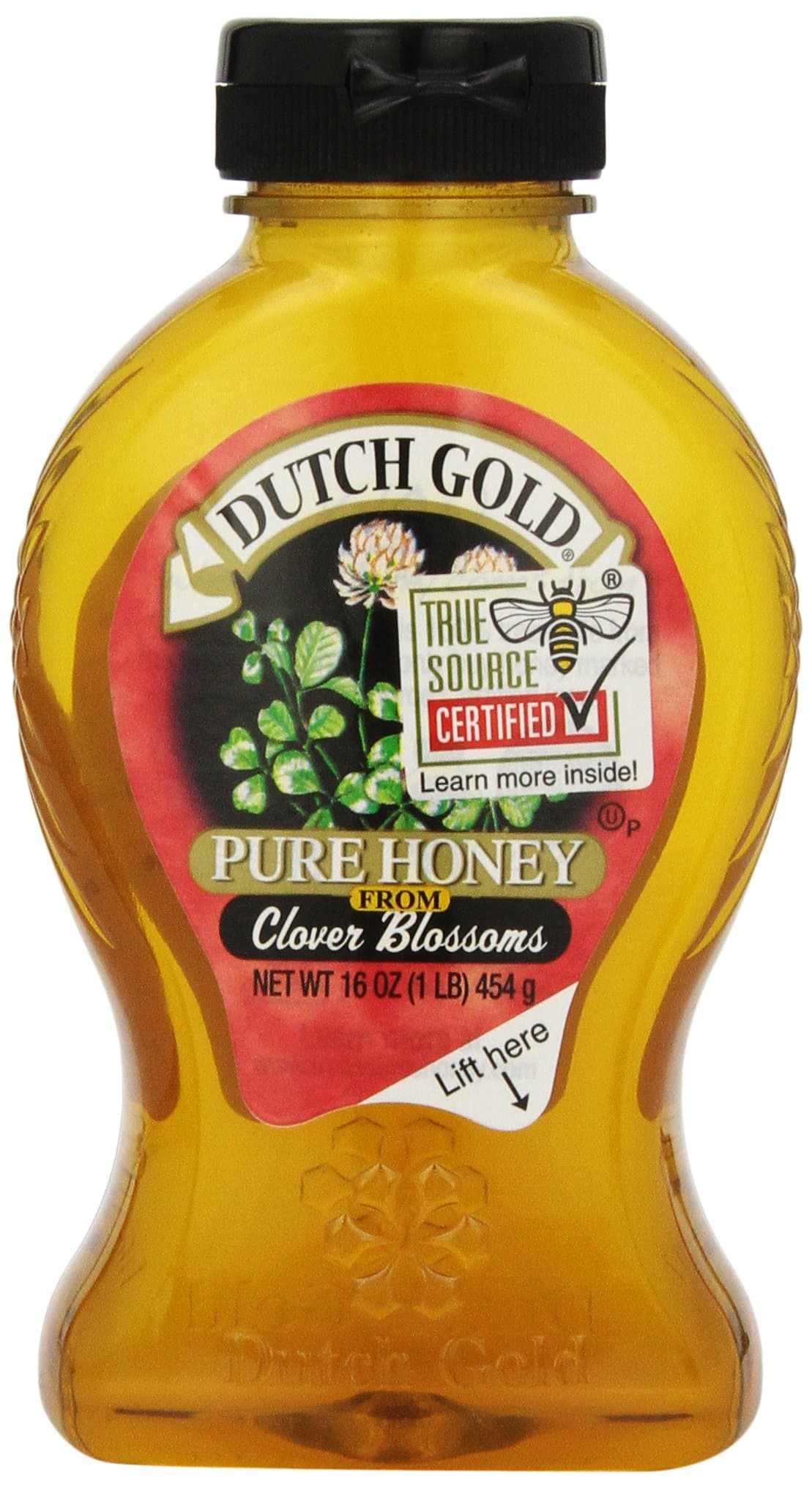 Dutch Gold Clover Honey, 16-Ounce Unit (Pack of 6)