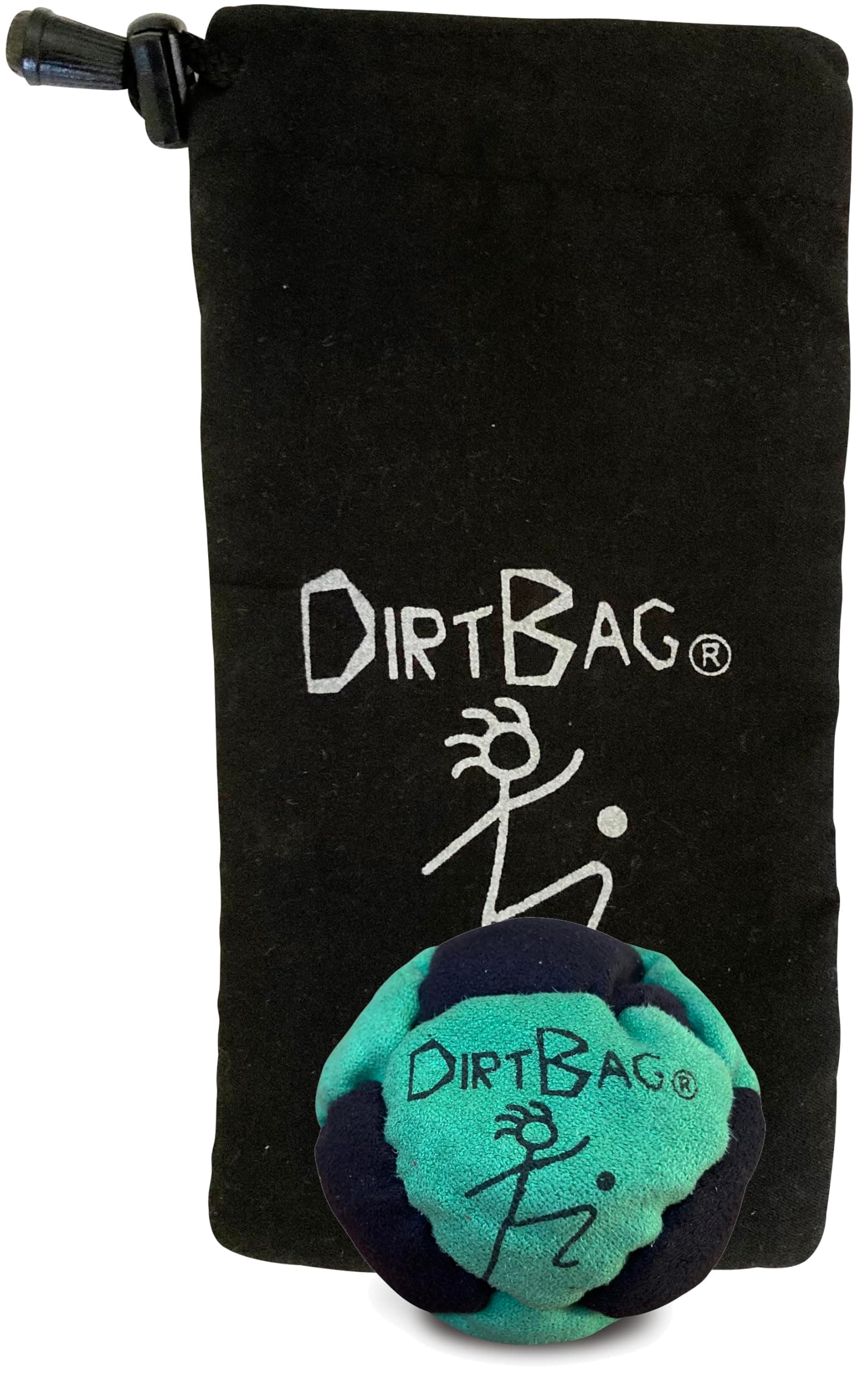 Classic Footbag with Pouch, Flying Clipper Original with Signature Carry Bag