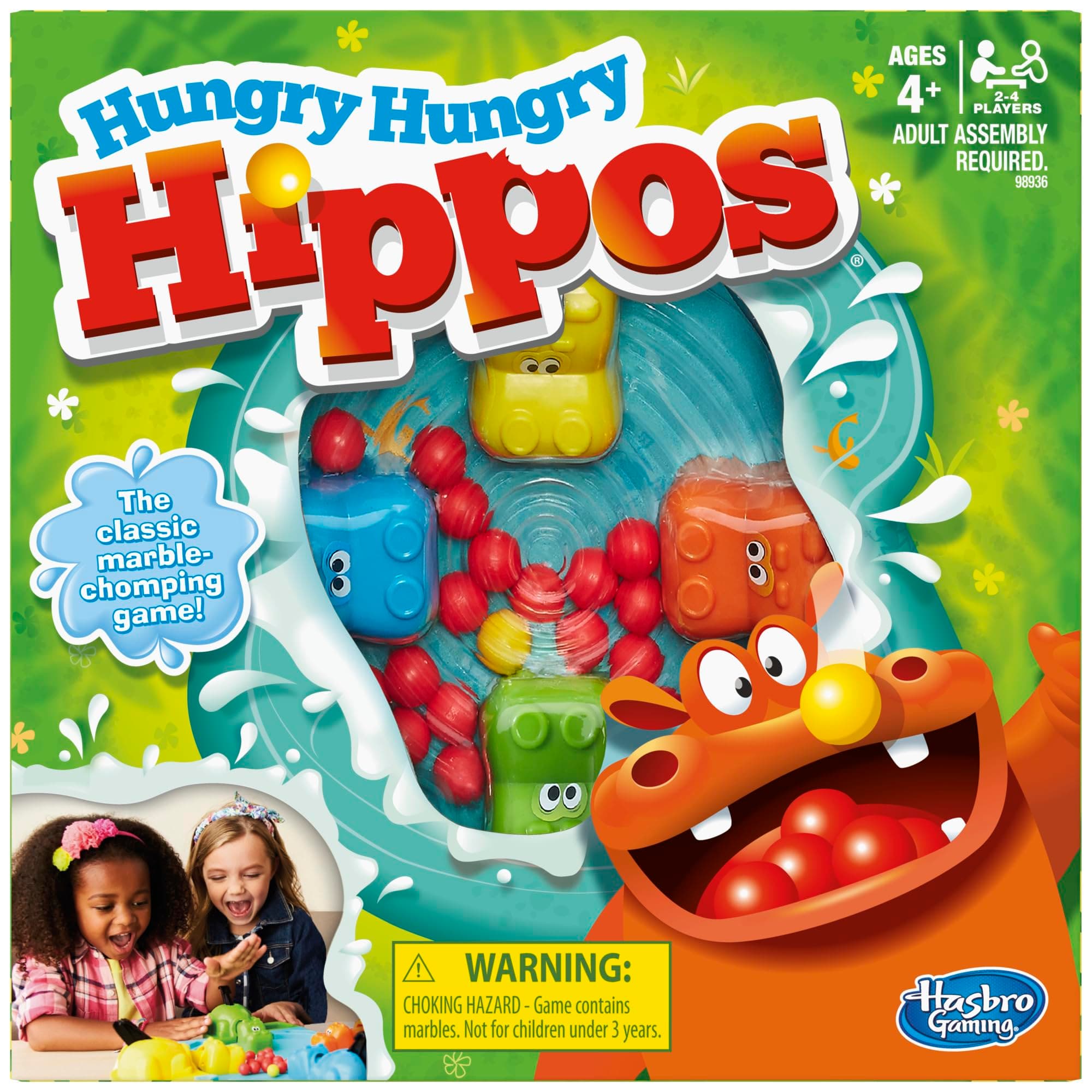 Elefun & Friends Hungry Hungry Hippos Game