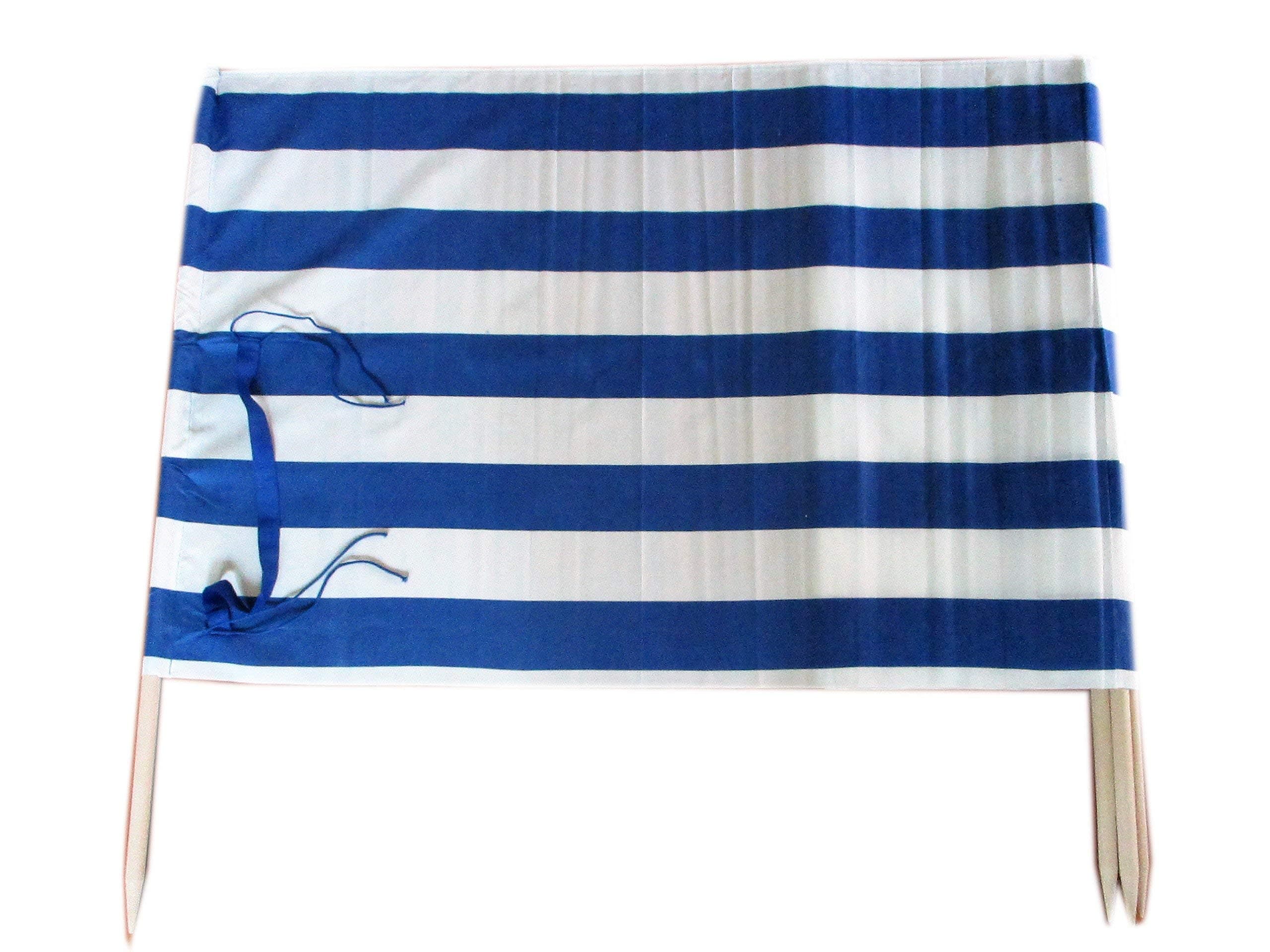 13 ft Beach Windscreen Privacy Wind Blocker + Free Bag and Mallet Made in Europe