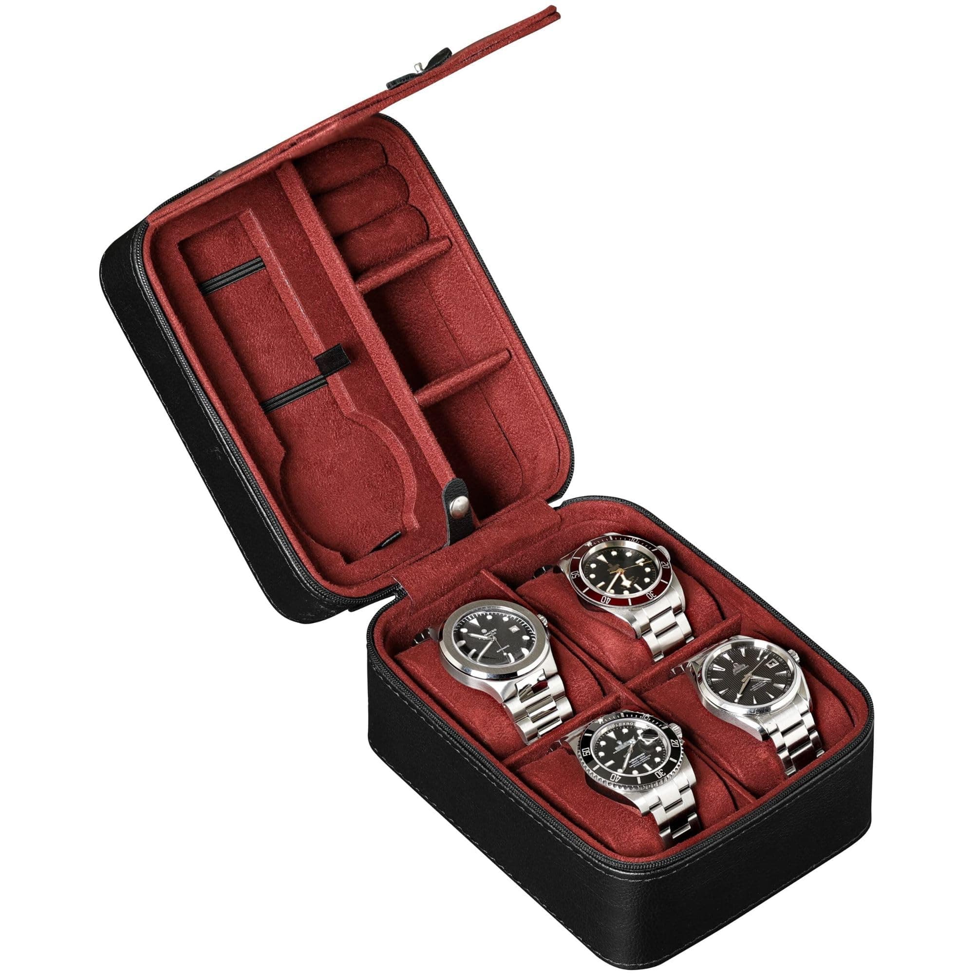 5 Slot Watch Travel Case Storage Organizer
