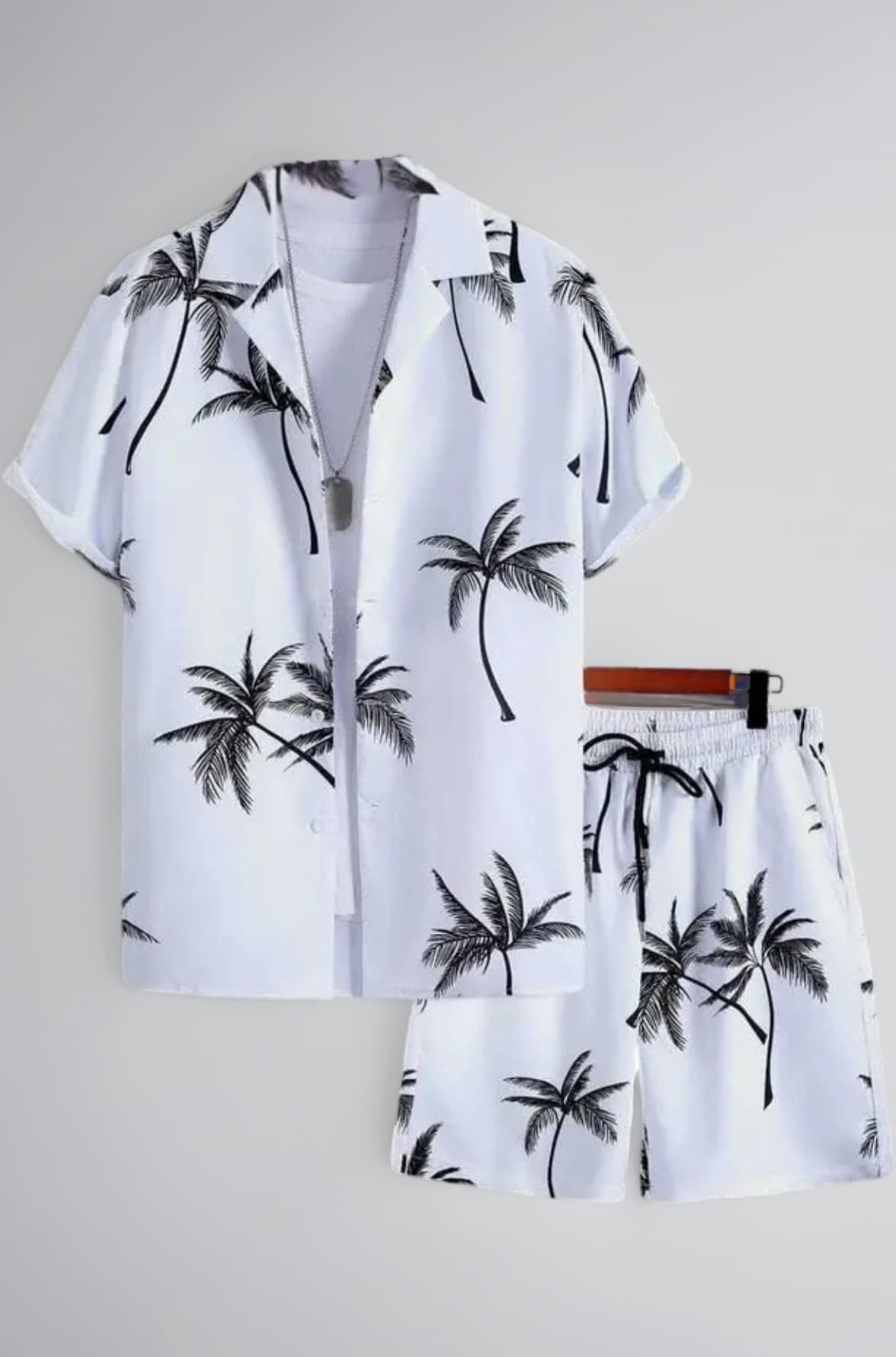 DHRUVI TRENDZ Co Ord Set for Men | Trendy Night Dress for Boys | T-Shirt and Shorts Combo for Lounge | Stylish Summer and Travel Wear |Men's Matching Two-Piece for Vacation