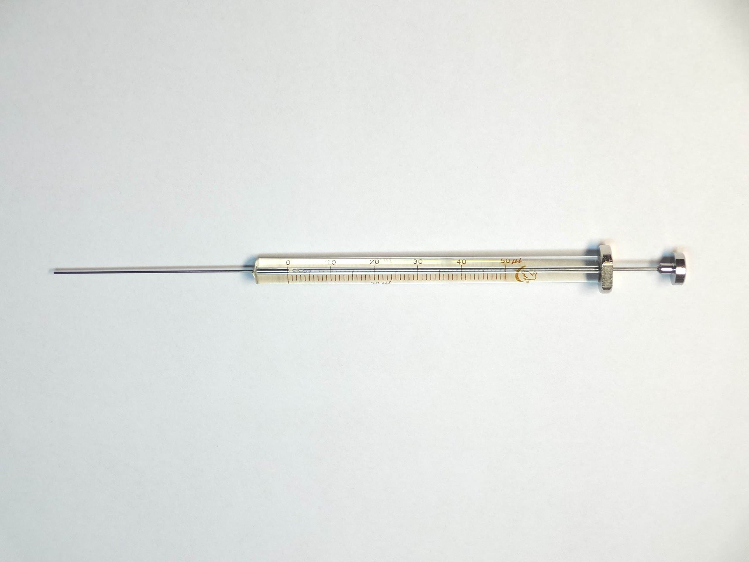 Chromatography Gastight Microliter Syringe, 50 μL, Blunt Tip, Gc, Hplc