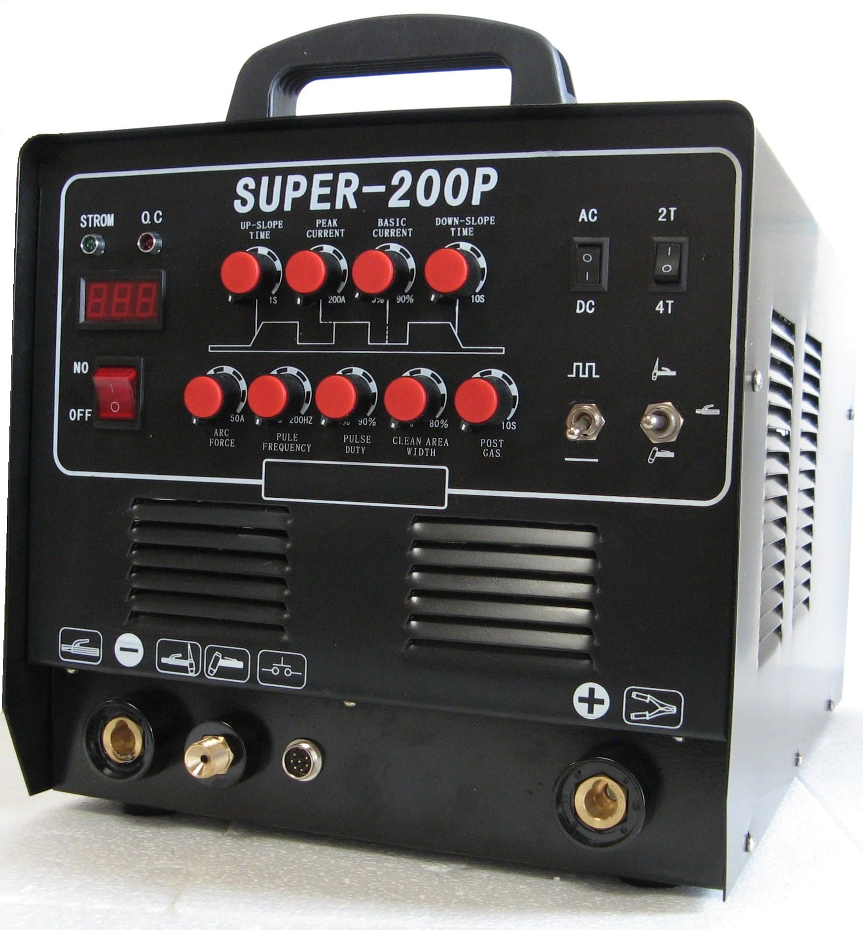 Pilot Arc AC/Dc Tig/Mma/Cut Welder 4in1 Super 200p - Weld Aluminum