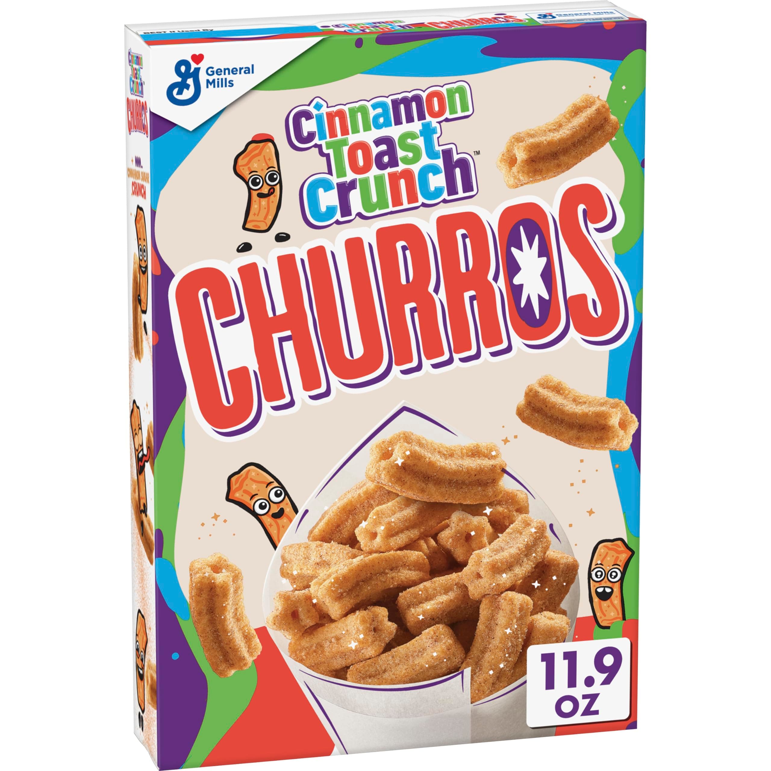Cinnamon Toast Crunch General Mills Churros 337g