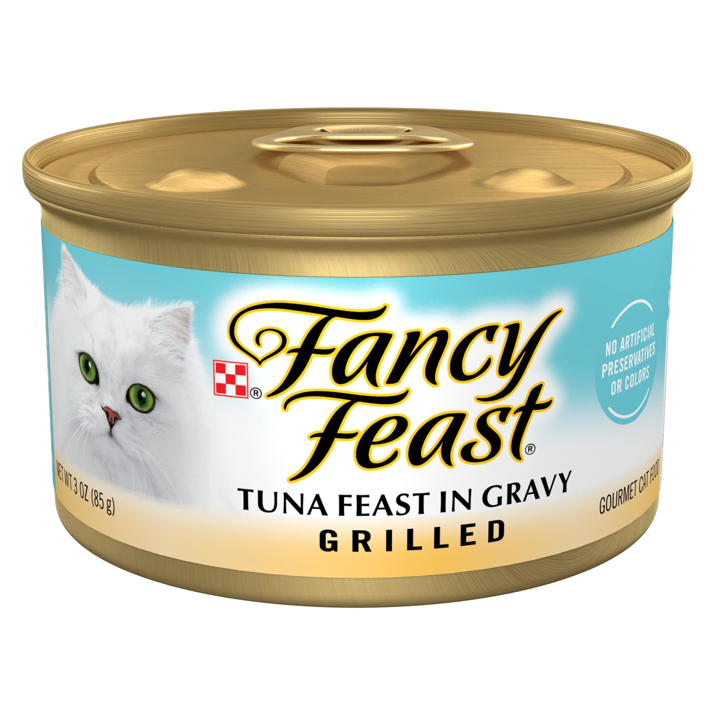 Grilled Tuna Feast In Gravy Canned Cat Food 24 - 3oz Cans
