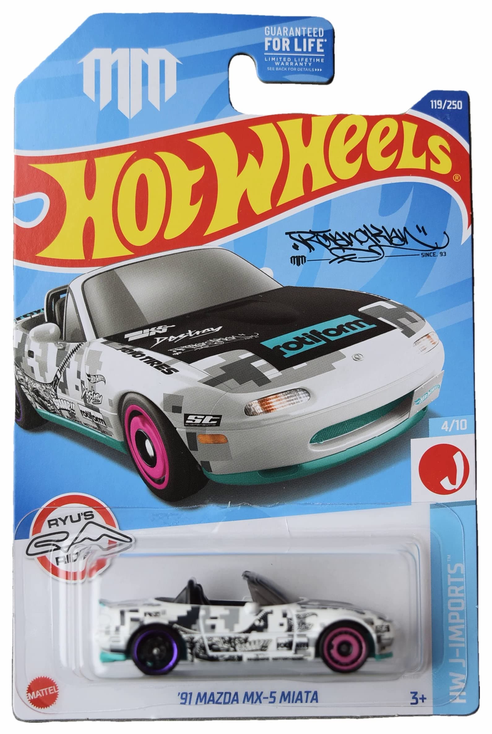 91 Mazda MX-5 Miata - J-Imports 4/10 - White