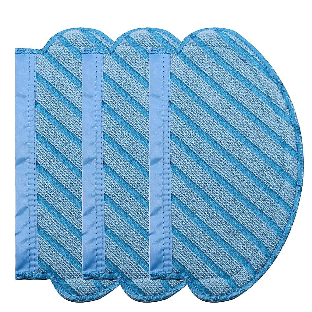 Verilux® 3 Pcs Mop Cloth Pads for Ecovacs Deebot Ozmo 920 950 Vacuum Cleaner Parts Vacuum Cleaner Replacement Parts Acccessory for Ecovacs Deebot T5