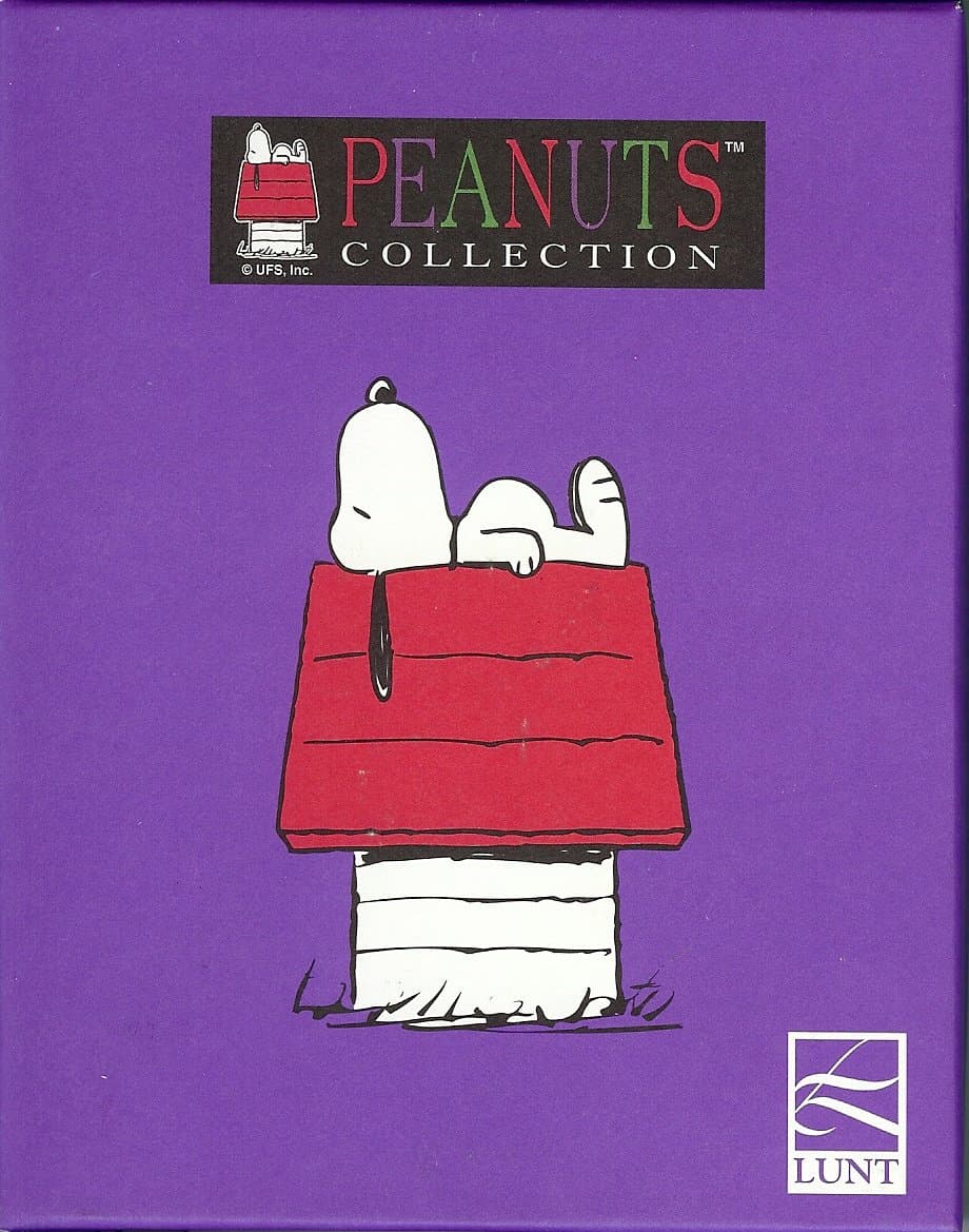 Lunt New Boxed Peanuts Charlie Brown & Lucy Picture Frame