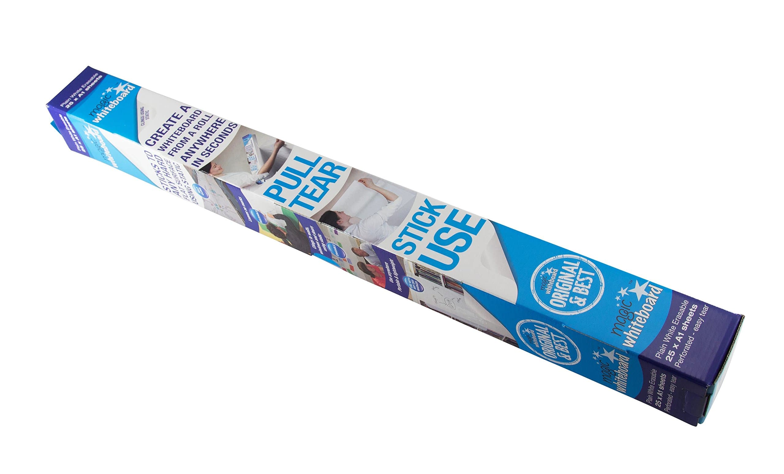 Dry Erase Whiteboard Sheets 3x4 25 Perforated Sheets White (MW1125)