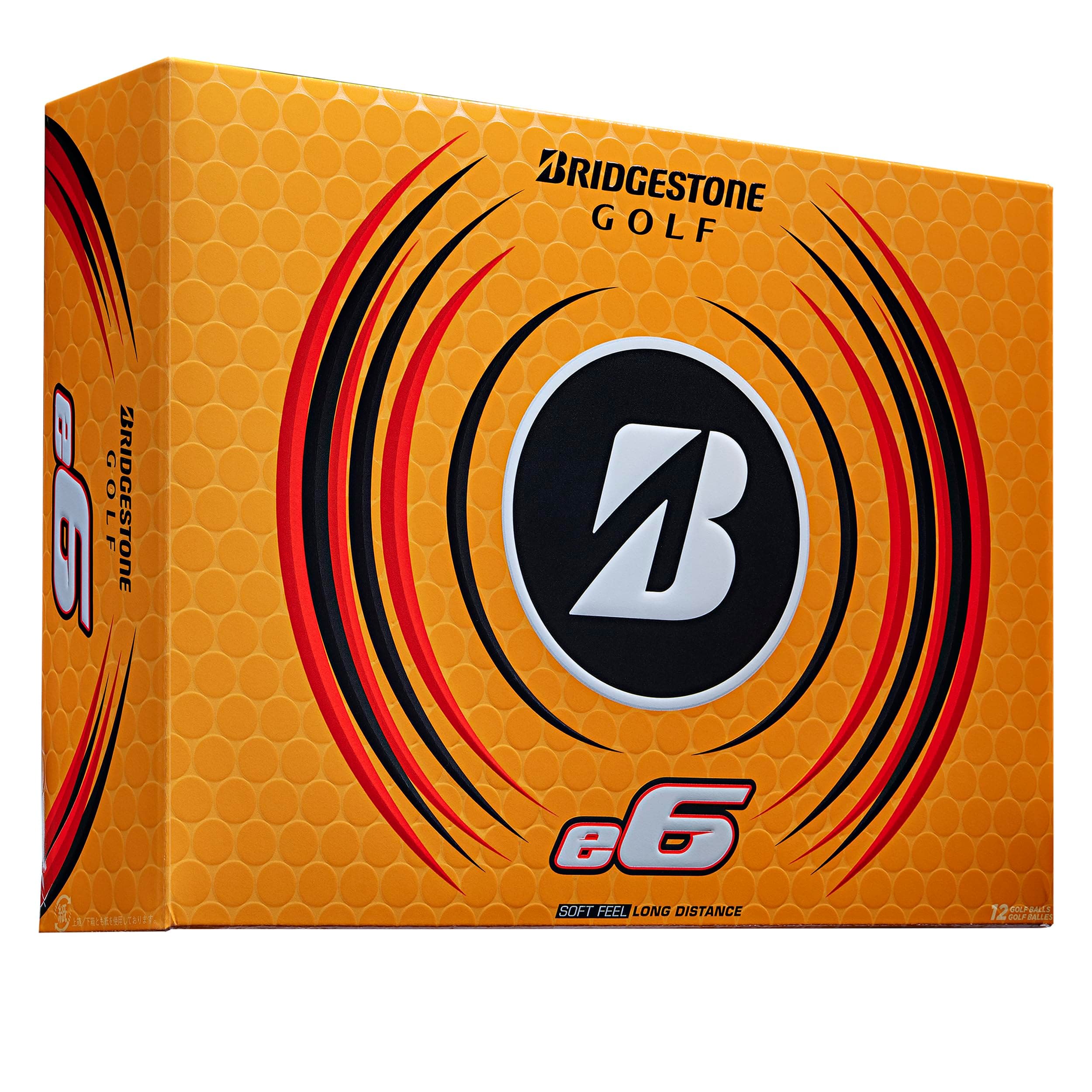 BRIDGESTONE 2021 e6 Golf Balls (One Dozen), White