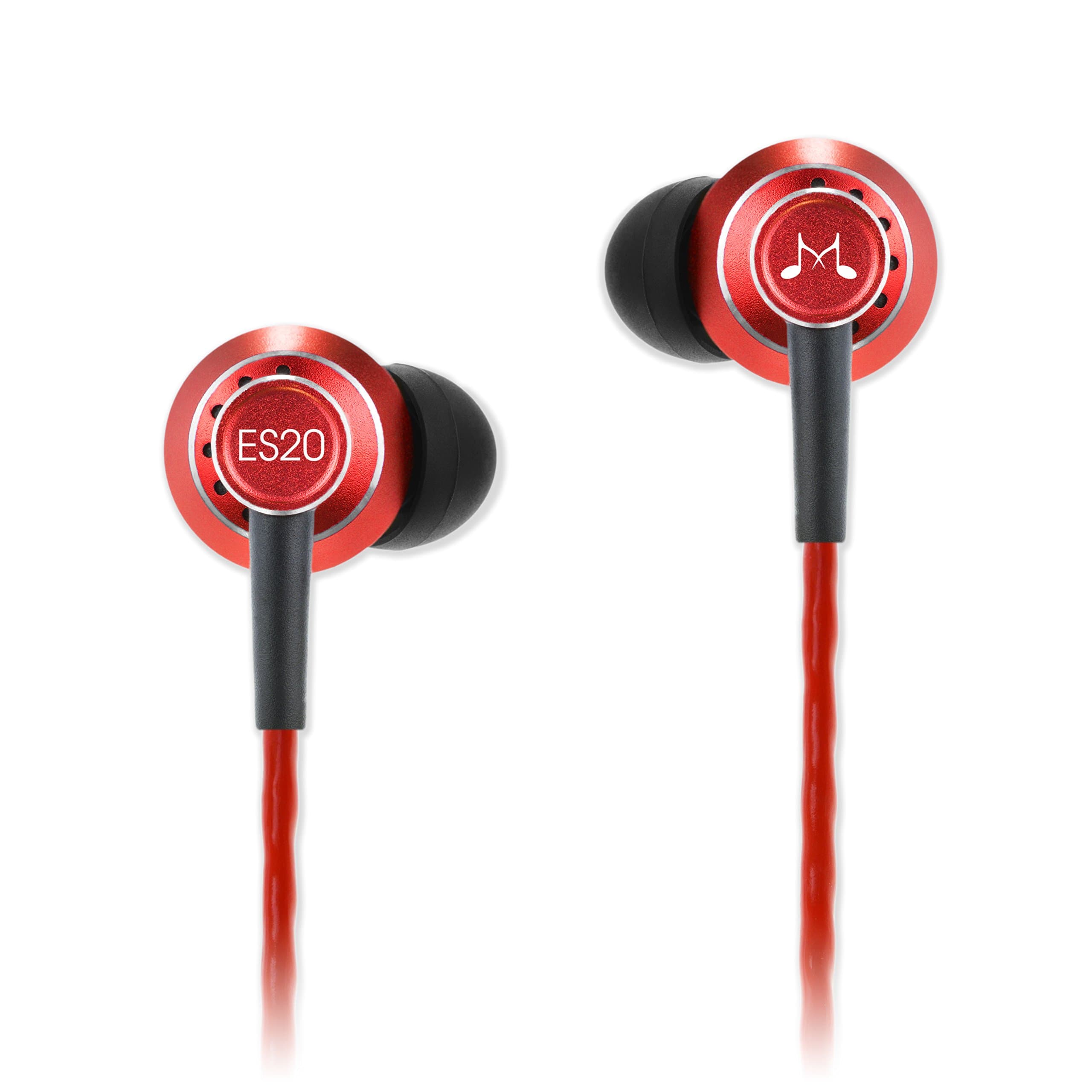 SoundMAGIC ES20 In-Ear Sound Isolating Earphones - Red