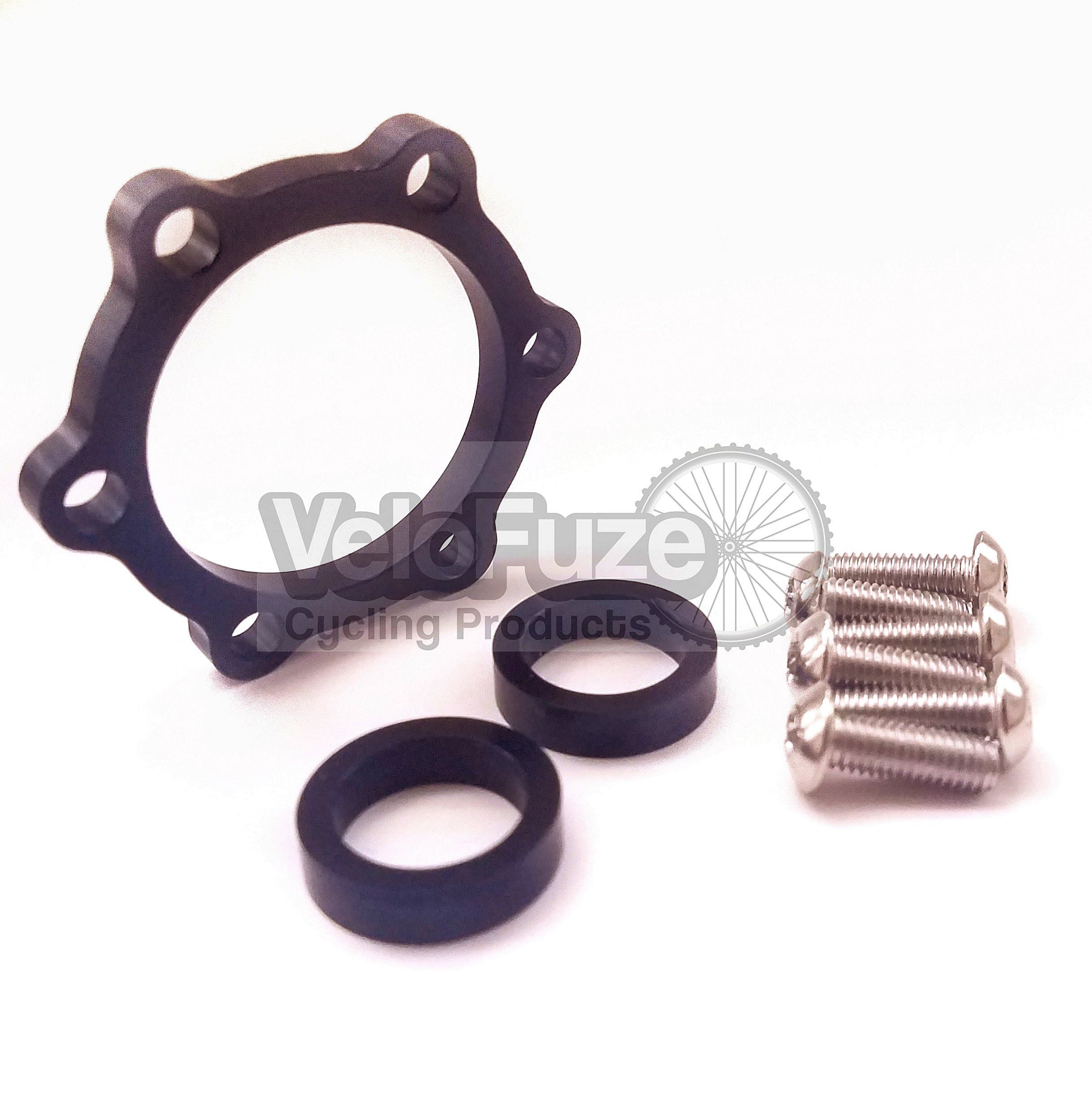VeloFuze Boost Hub Adapter 15mm x 100mm to 15mm x 110mm Boost spacing ~ Boost Hub Conversion