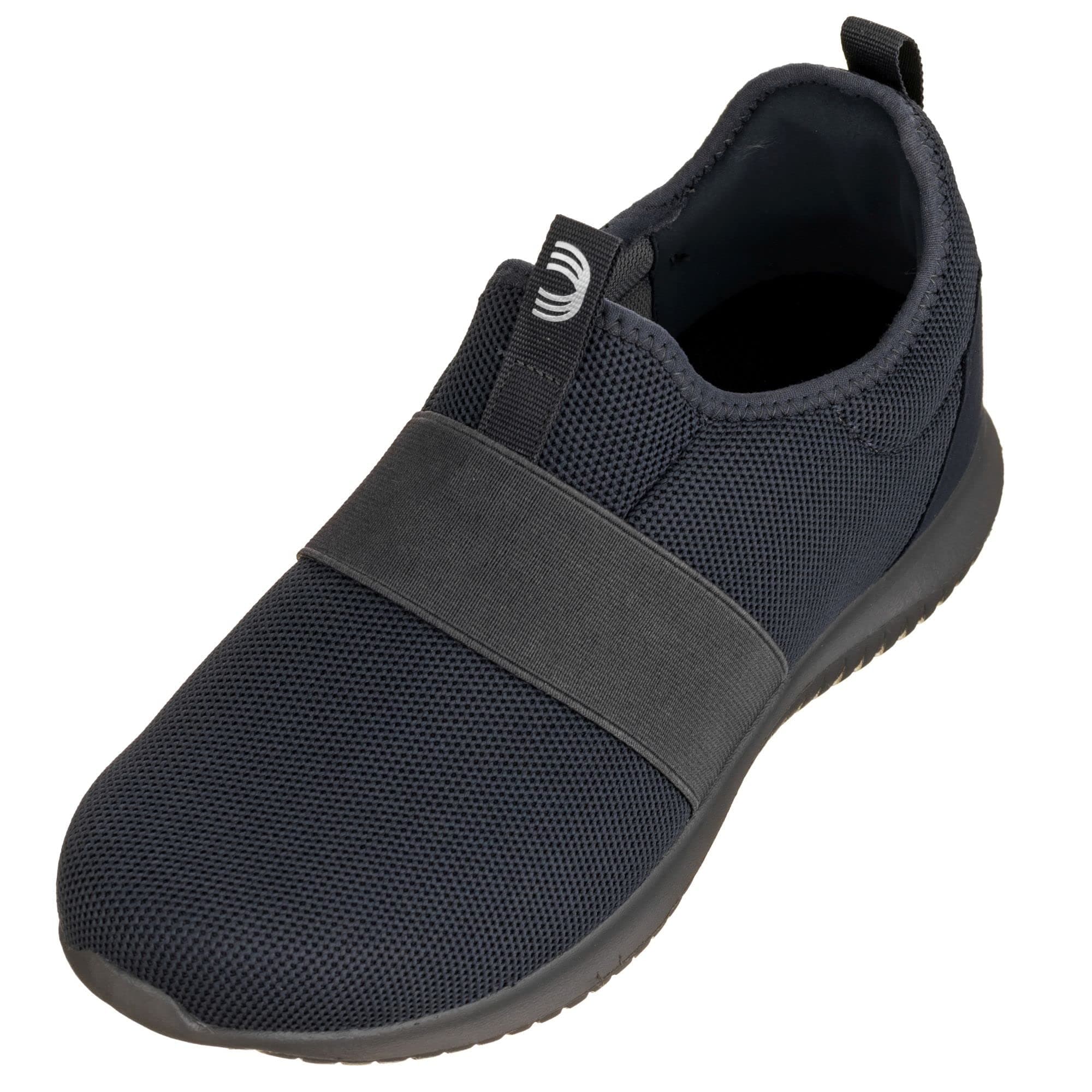 CALTO Men's Invisible Height Increasing Elevator Shoes - Ultra Feather Lightweight Sporty Sneakers - 2.1 Inches Taller