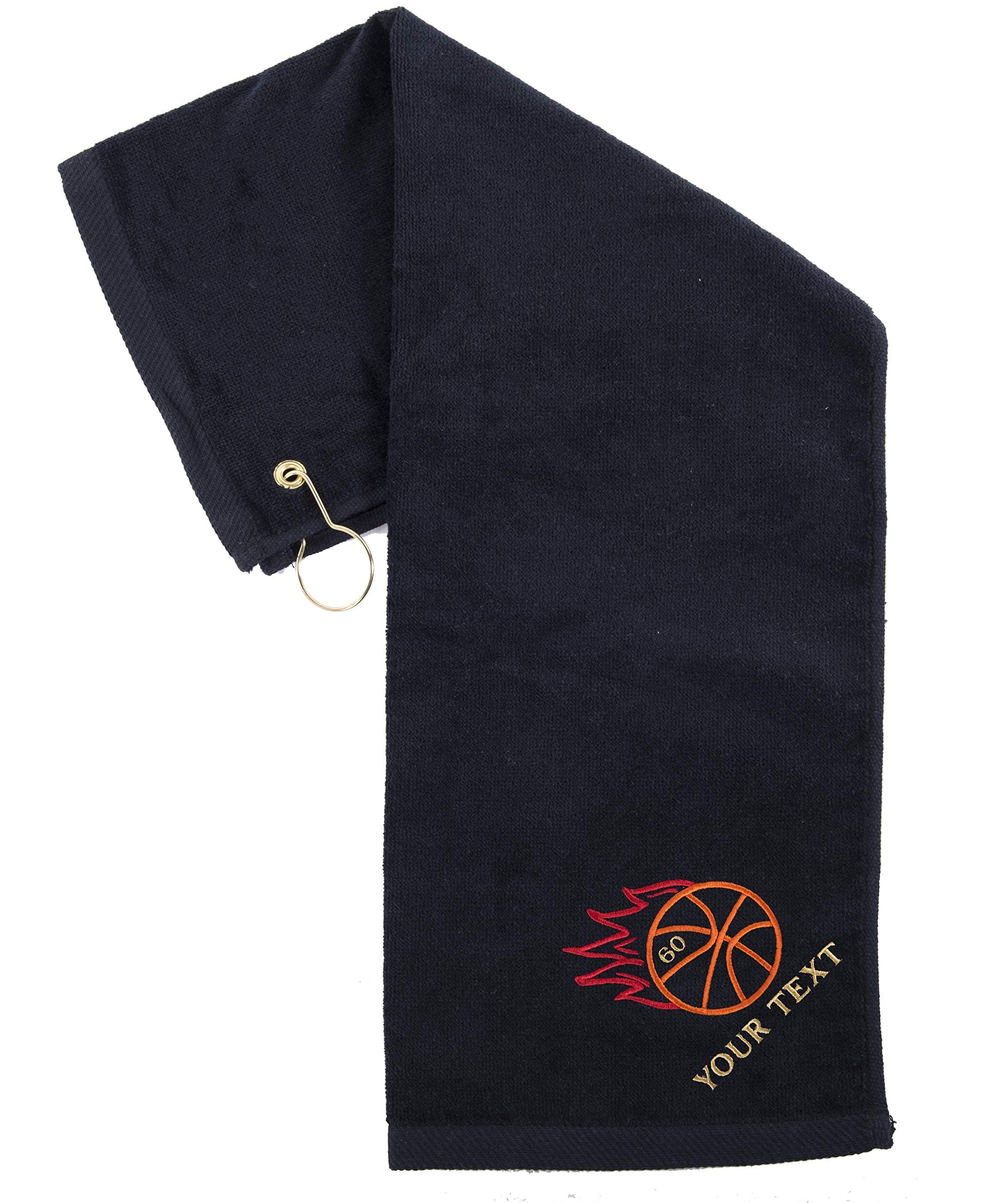 Mato & Hash Personalized Basketball Towels, Rally Towels, Custom Embroidered Team Towels