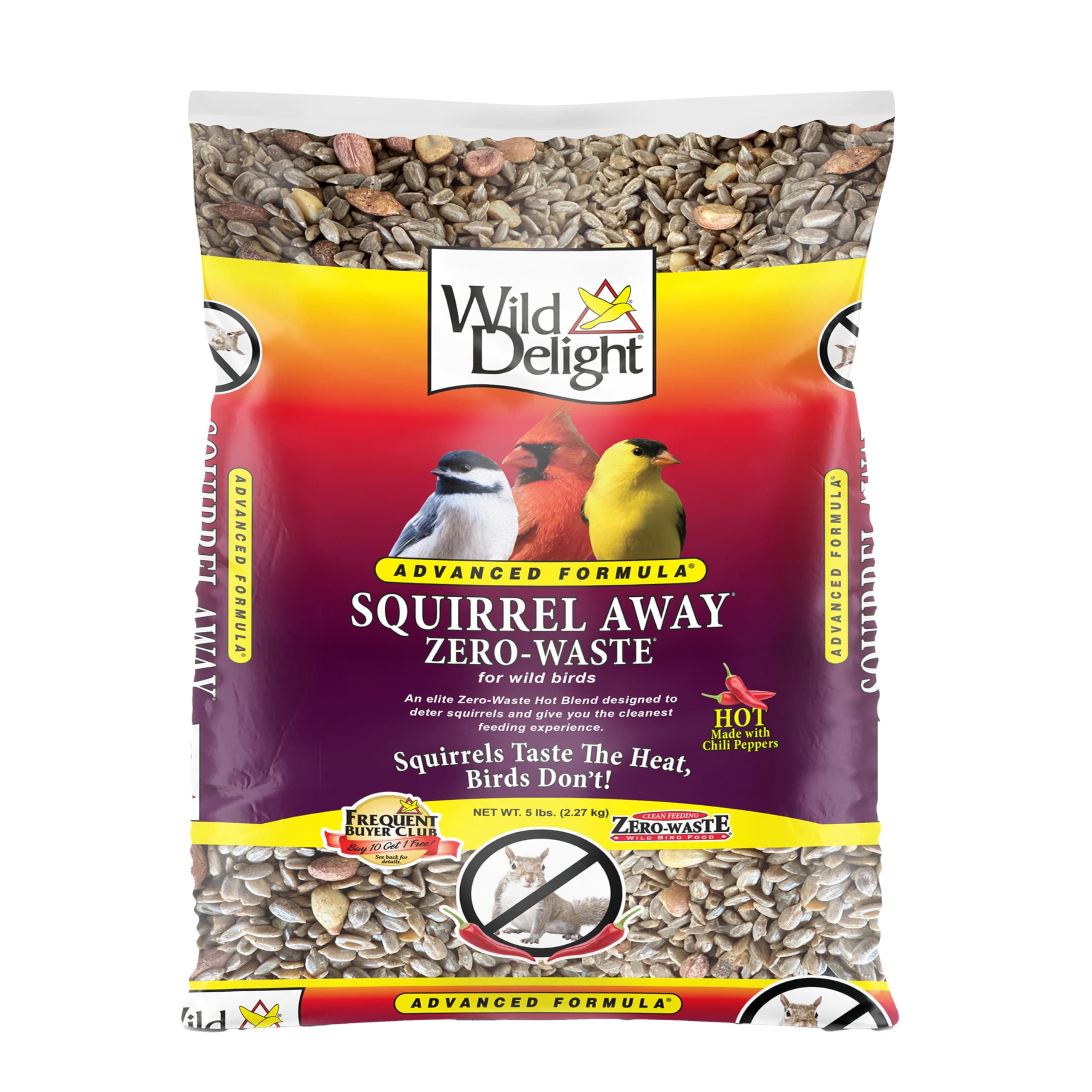 Advanced Formula Squirrel Away Zero Waste Wild Bird Food 5lbs