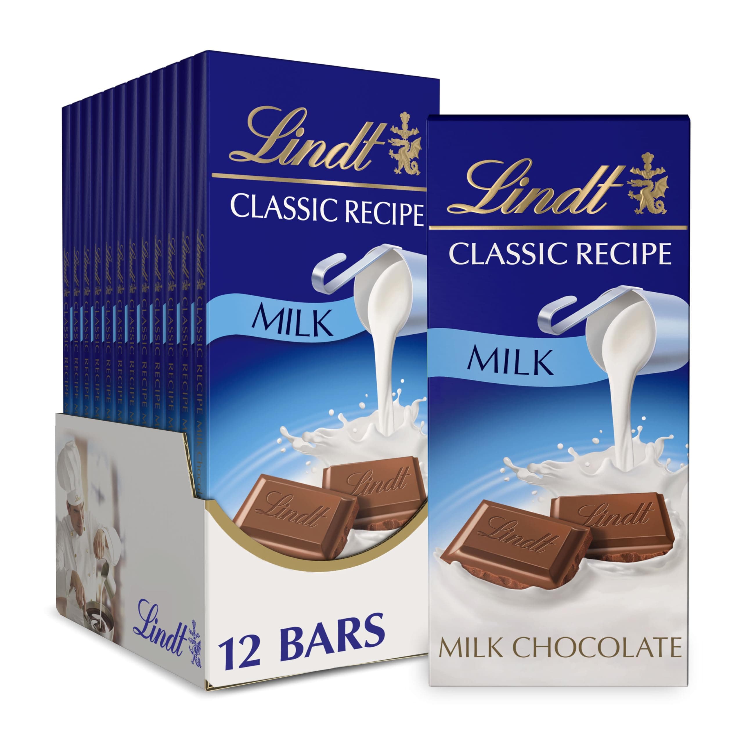 CLASSIC RECIPE Milk Chocolate Candy Bar, Milk Chocolate, 4.4 oz.