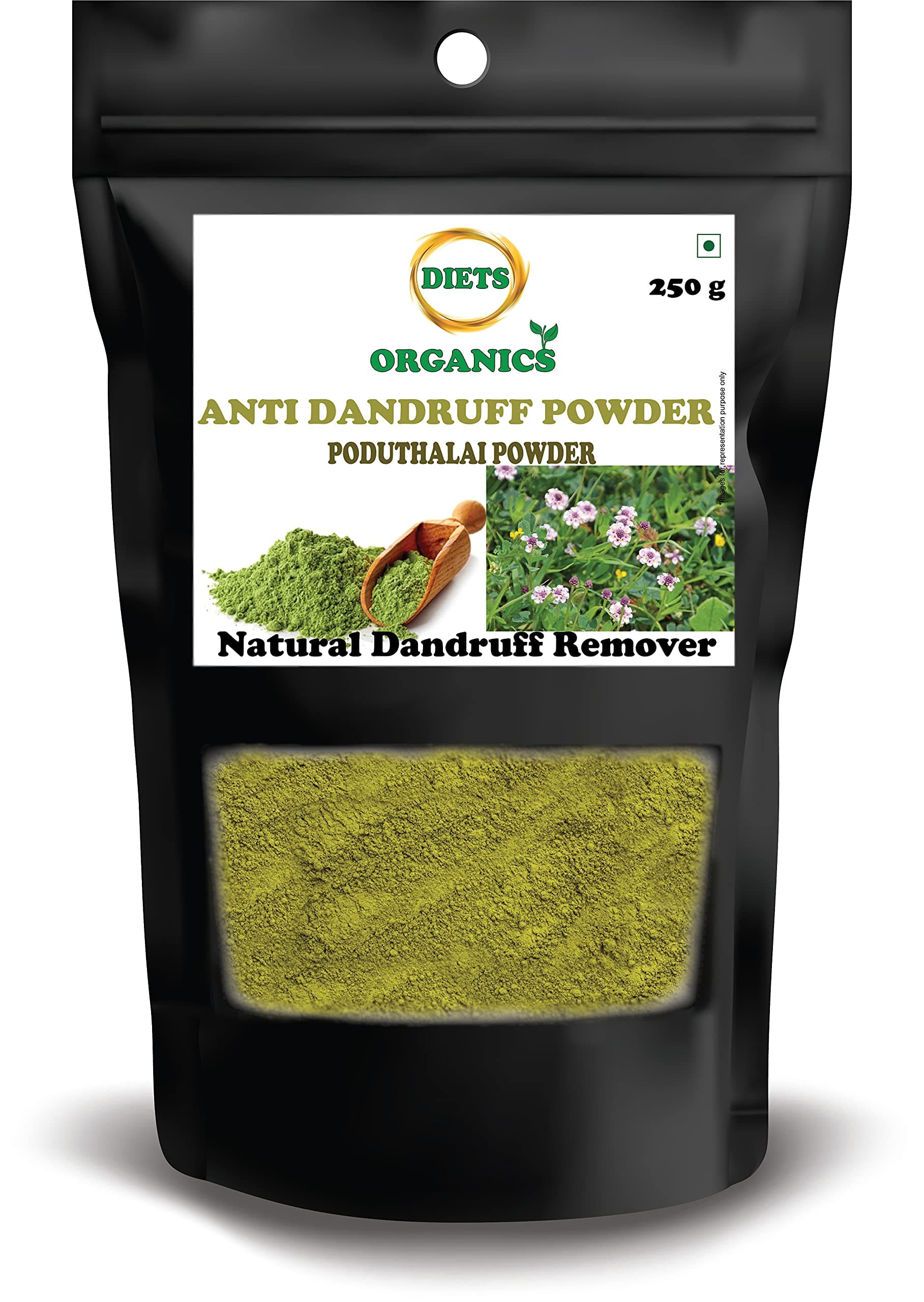Dandruff Removal Powder, Poduthalai Powder | Lippia nodiflora | Phyla nodiflora Powder for hair care-250G