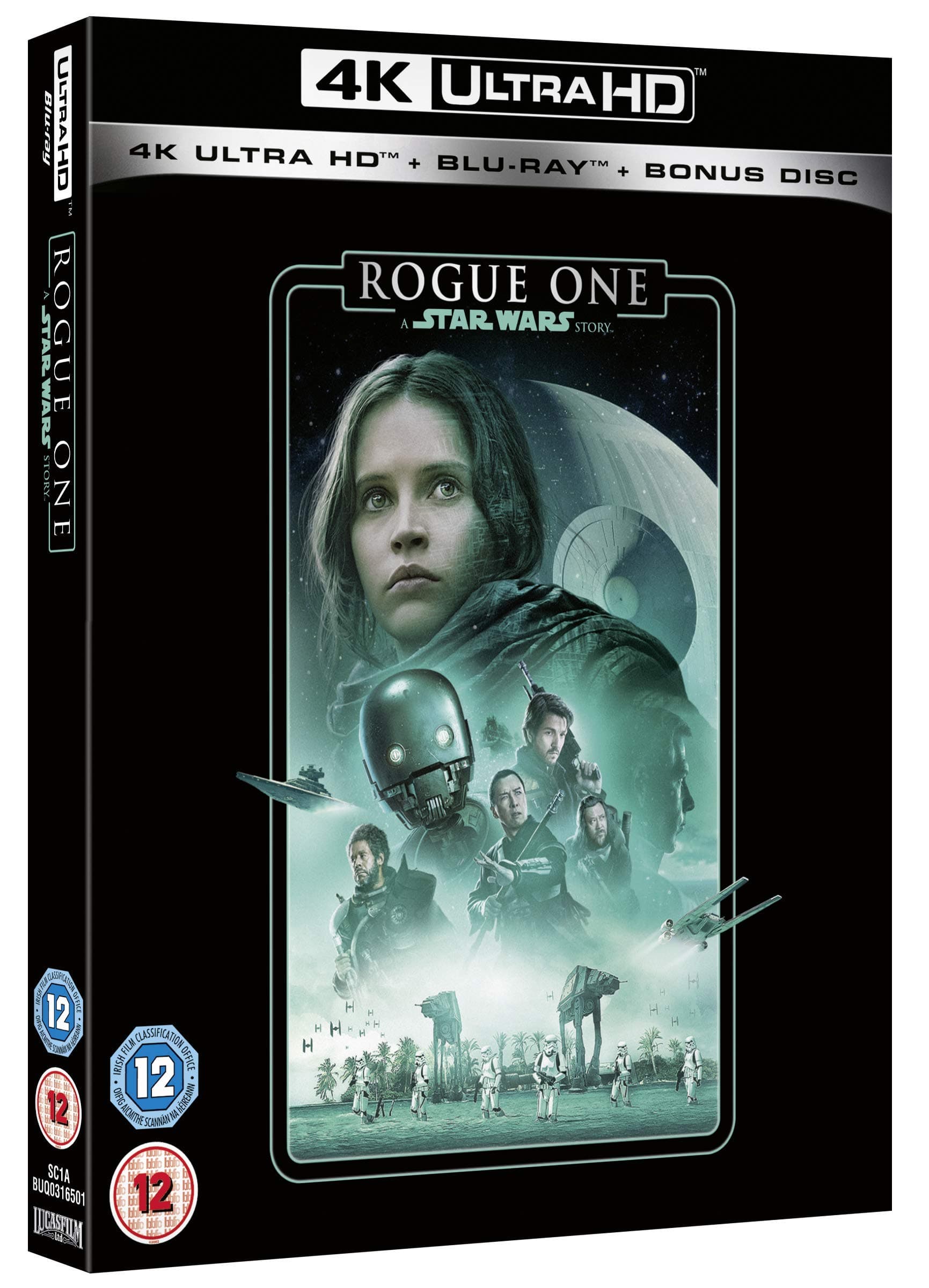 Rogue One: A Star Wars Story UHD [Blu-ray] [2020] [Region Free] [4K UHD]