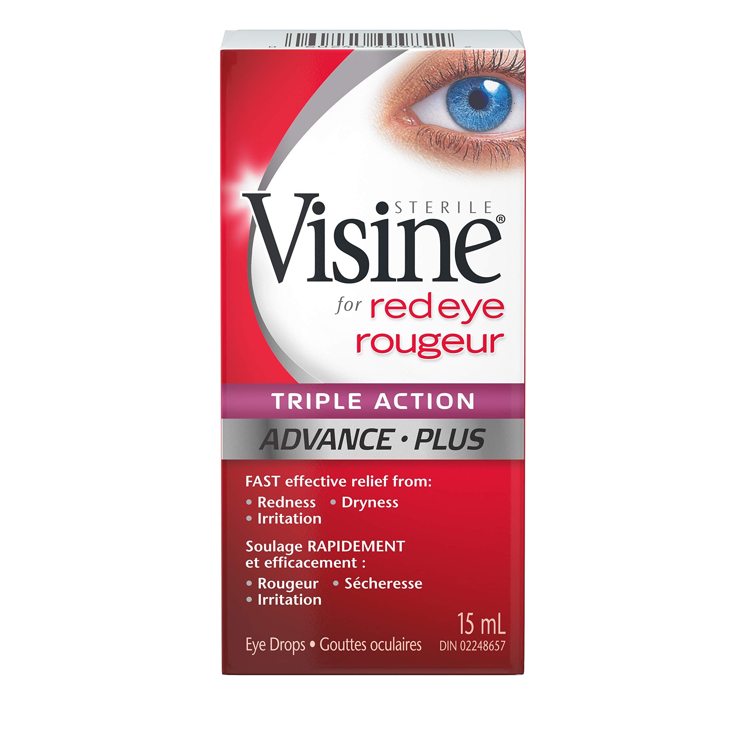 Red Eye Triple Action Eye Drops, 15ml
