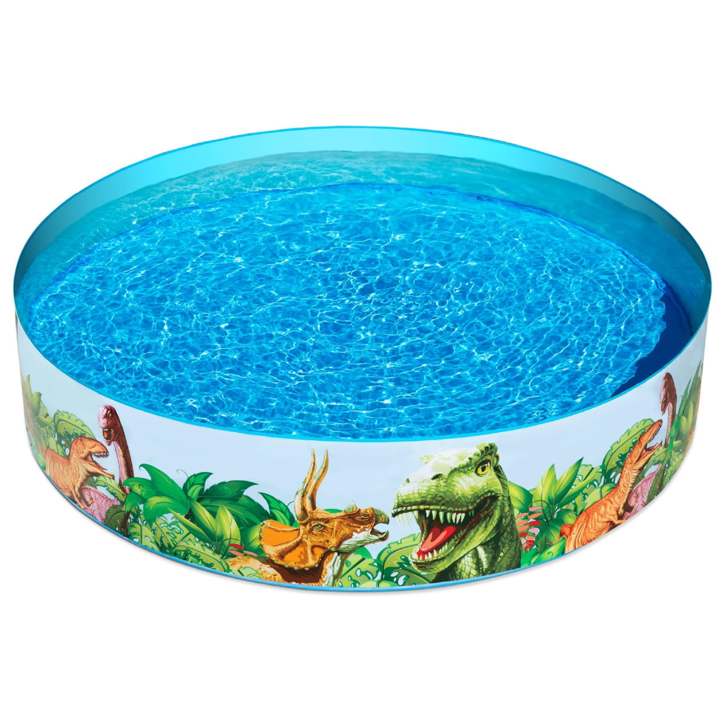 Bestway BW55022-20 Dinosaurous Fill 'N Fun Kiddie Paddling Pool, 1.83 m x 38 cm One Size,Multicolor